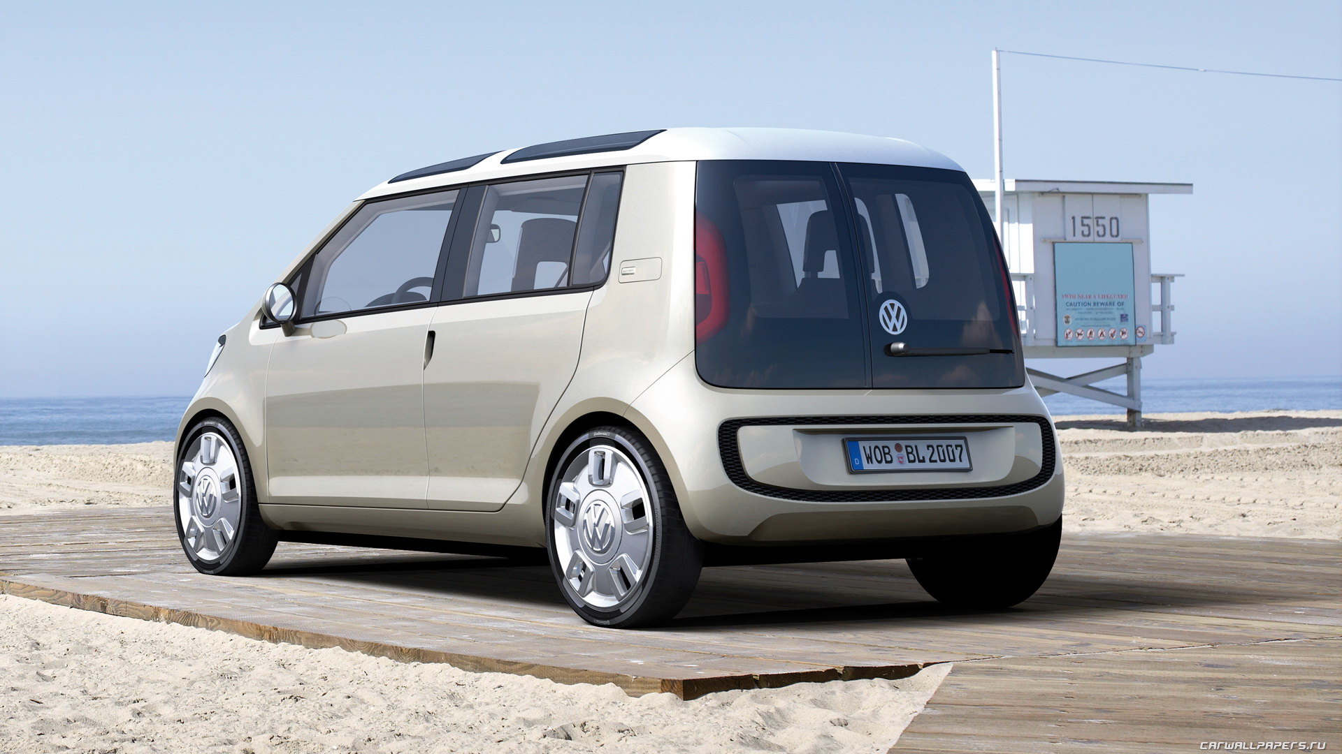Die besten 2007 Volkswagen Space Up Blau-Hintergründe für den Telefonbildschirm
