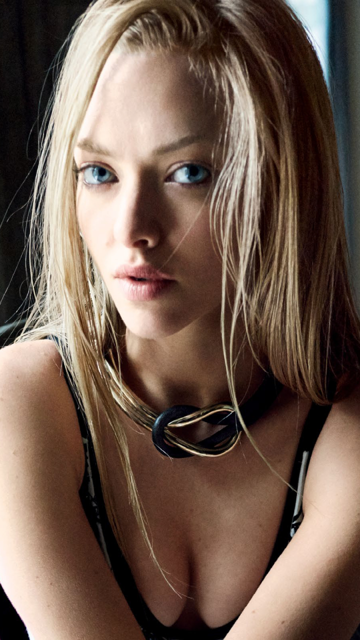 Handy-Wallpaper Blond, Blaue Augen, Blondinen, Berühmtheiten, Darstellerin, Amanda Seyfried kostenlos herunterladen.