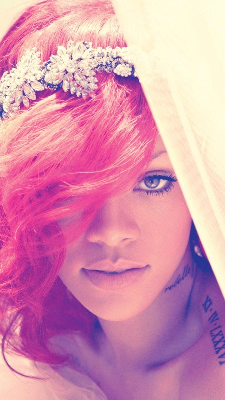 Download mobile wallpaper Music, Rihanna for free.