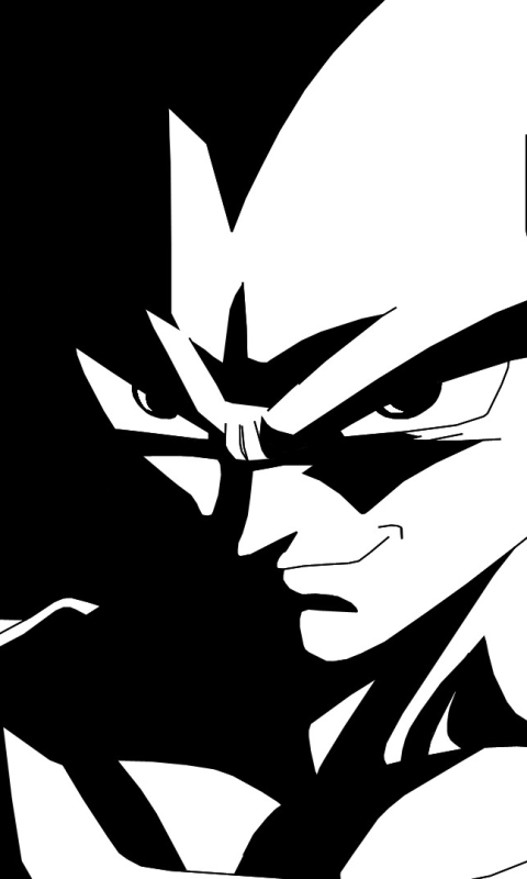 Descarga gratuita de fondo de pantalla para móvil de Blanco Y Negro, Dragon Ball Z, Esfera Del Dragón, Animado, Blanco Negro, Vegeta (Bola De Dragón).