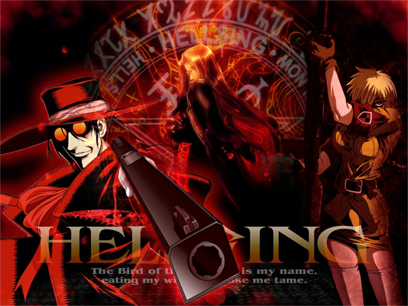 Laden Sie das Animes, Hellsing-Bild kostenlos auf Ihren PC-Desktop herunter