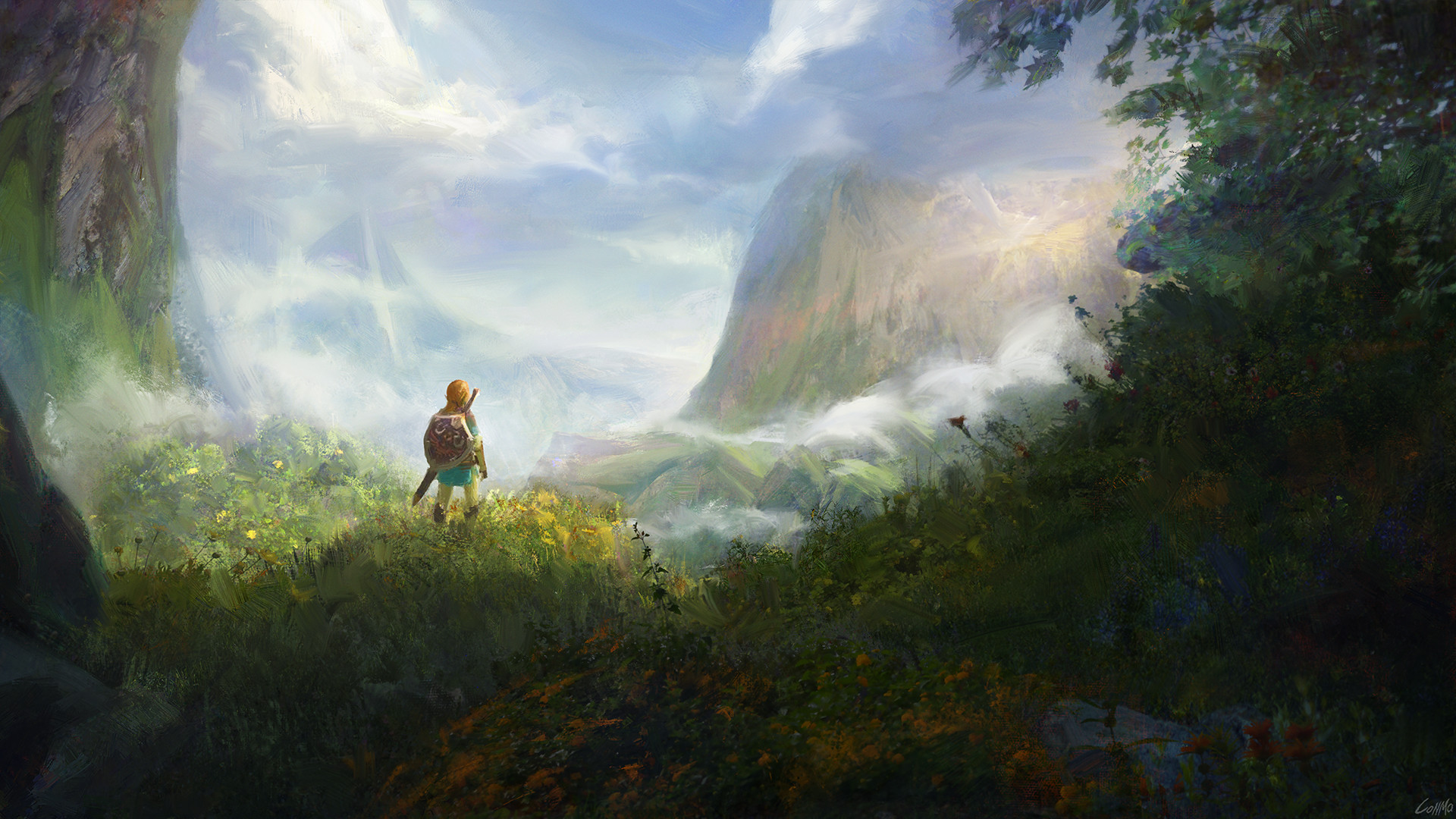 Free download wallpaper Link, Video Game, Zelda, The Legend Of Zelda: Breath Of The Wild on your PC desktop