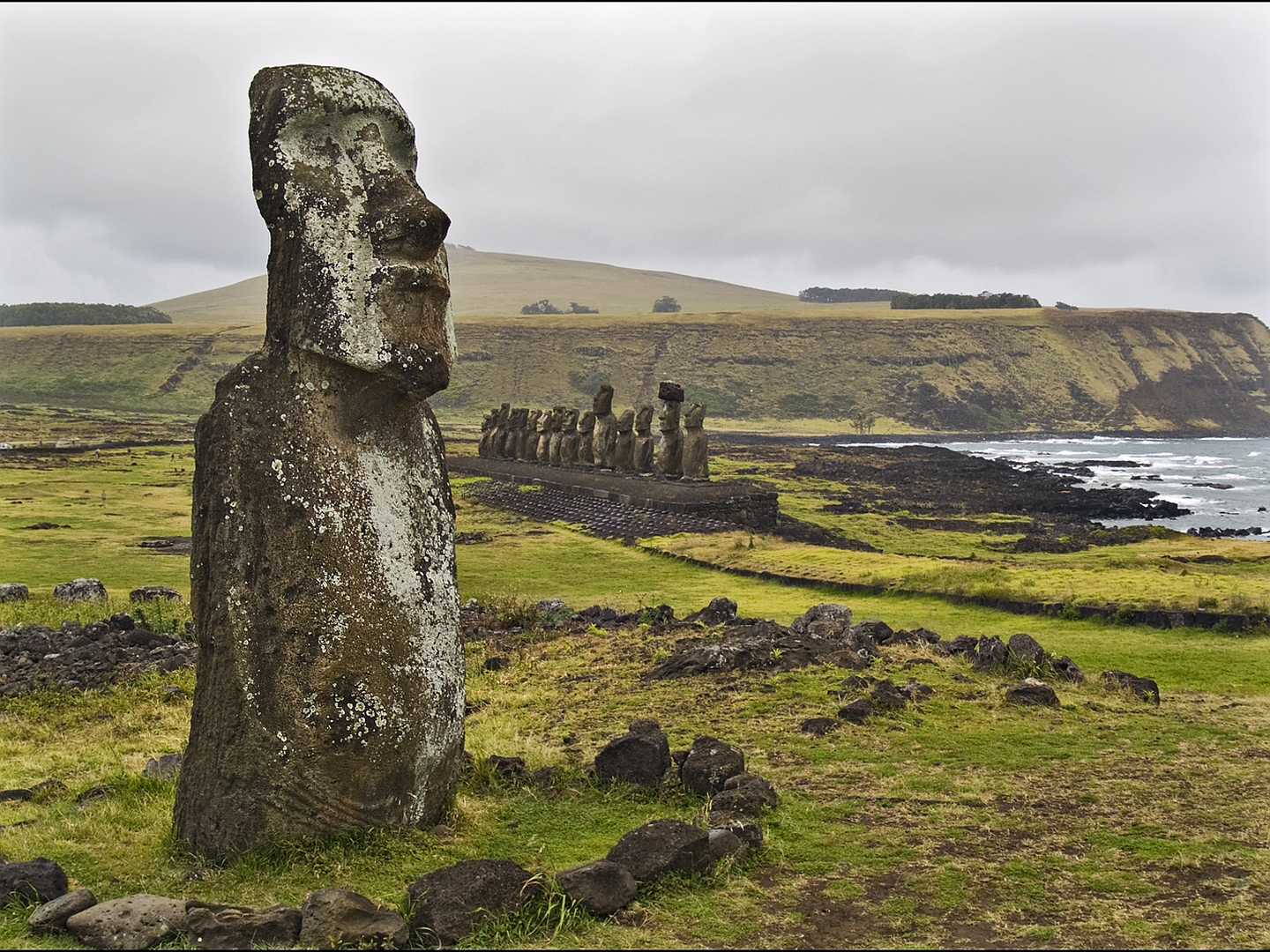 Ahu Tongariki  Free Stock Photos