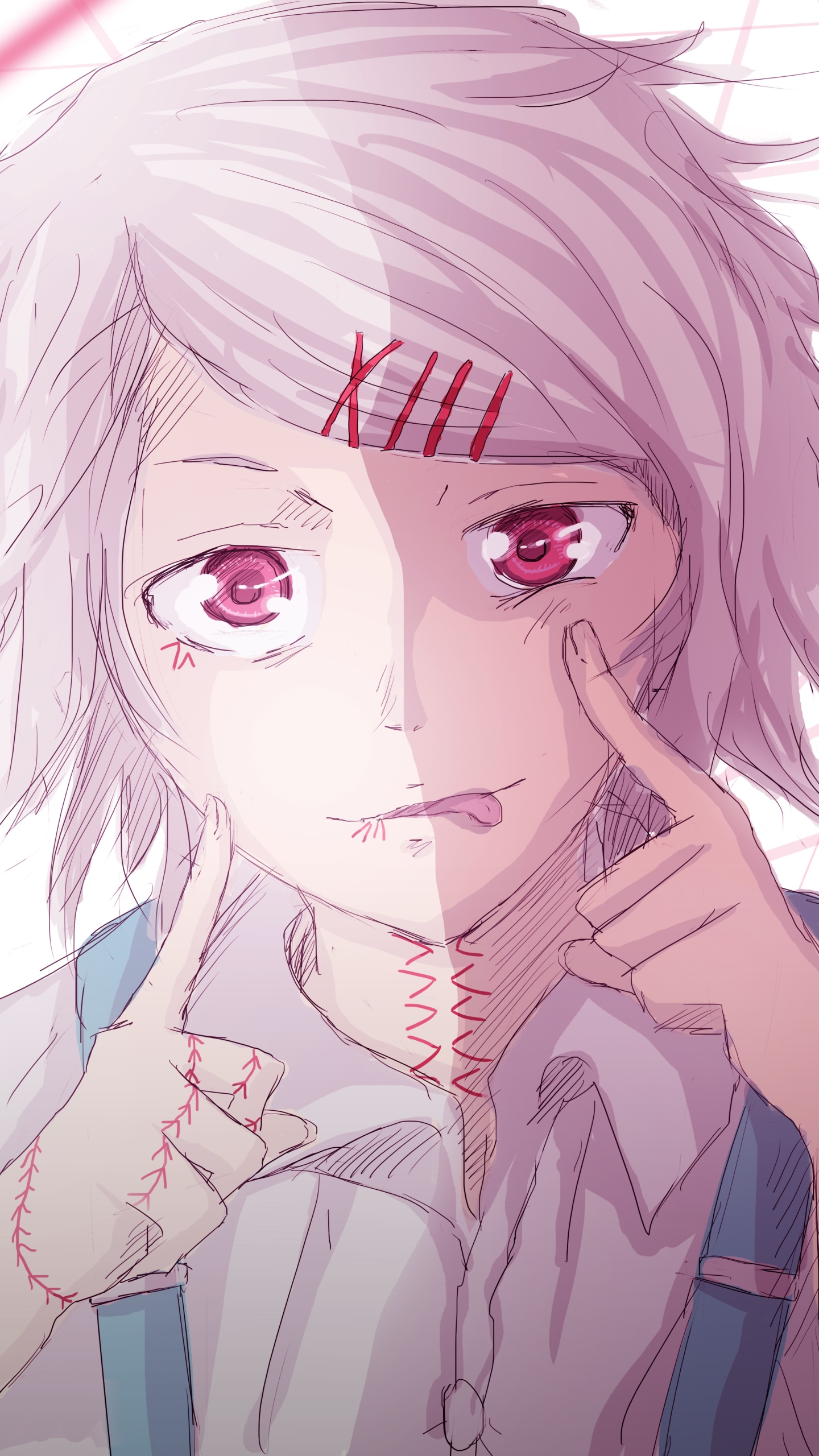 Download mobile wallpaper Anime, Red Eyes, White Hair, Tokyo Ghoul, Juuzou Suzuya for free.