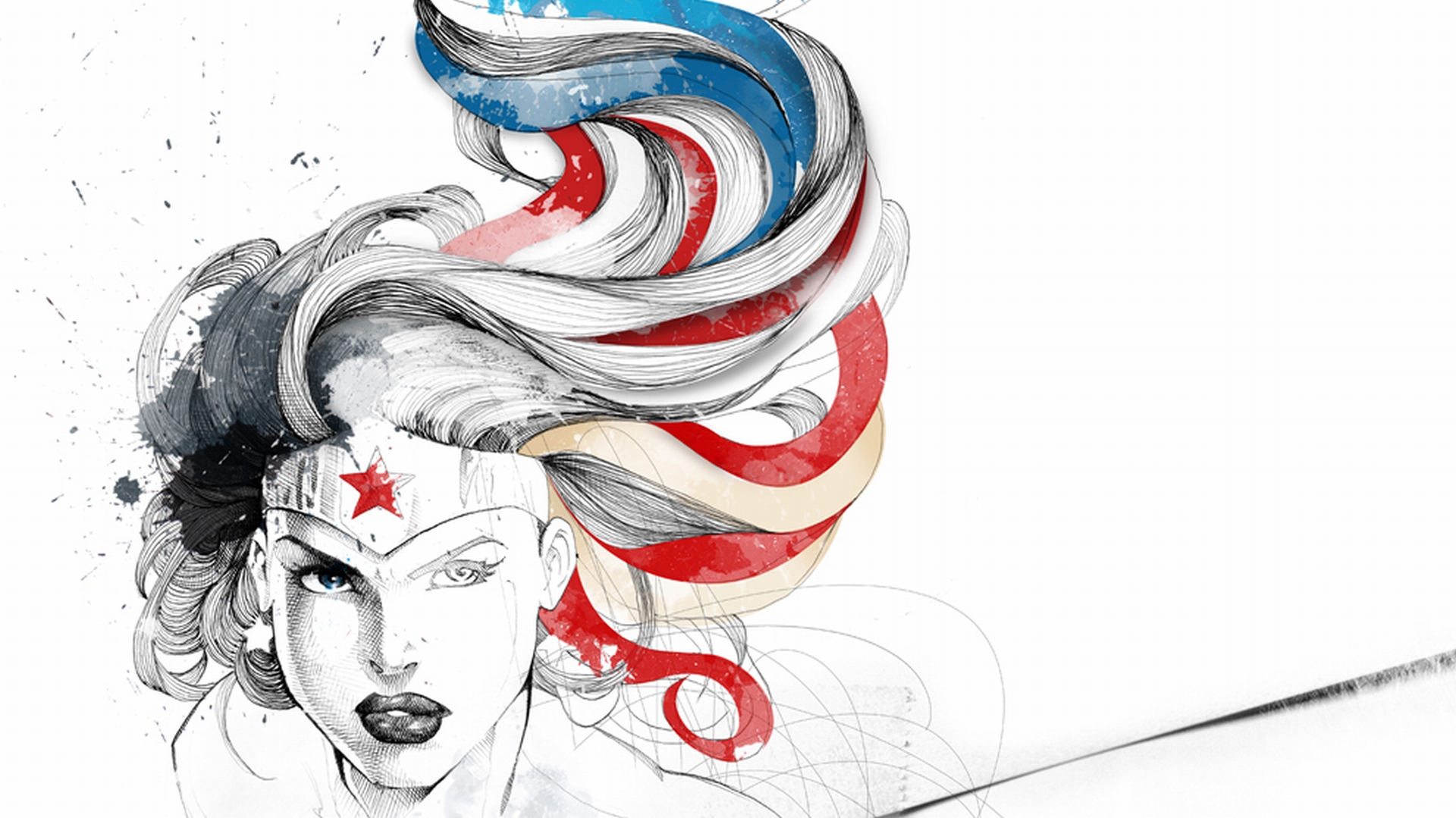 Handy-Wallpaper Wonderwoman, Comics kostenlos herunterladen.