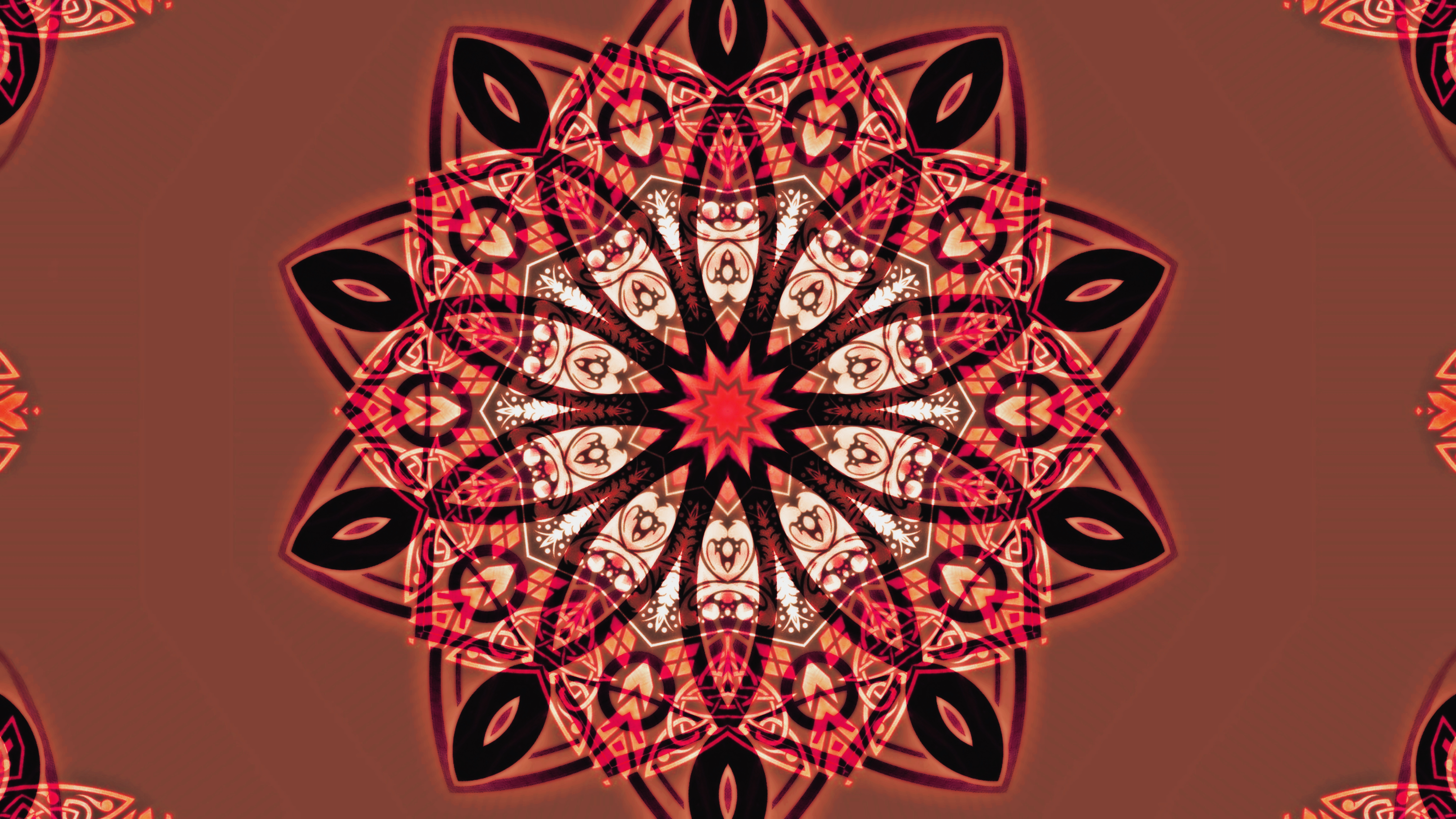 Horizontal Wallpaper mandala, abstract, pattern
