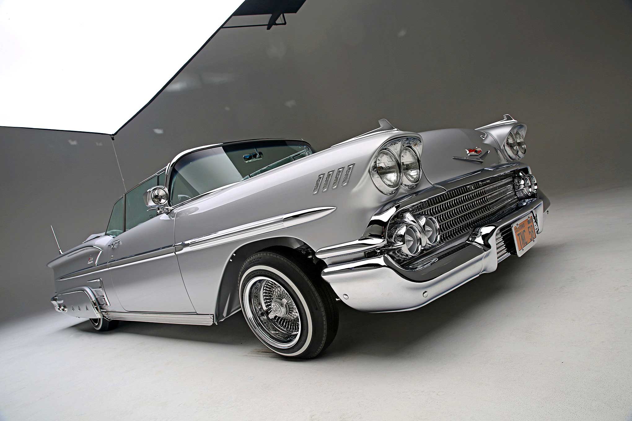 Los mejores fondos de pantalla de 1958 Chevrolet Impala Descapotable para la pantalla del teléfono
