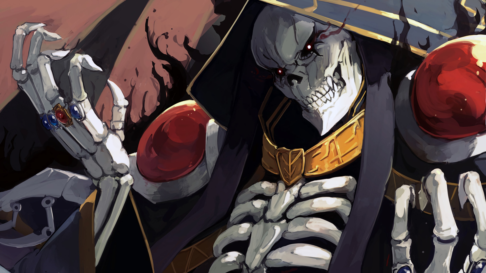 Download mobile wallpaper Anime, Overlord, Ainz Ooal Gown for free.