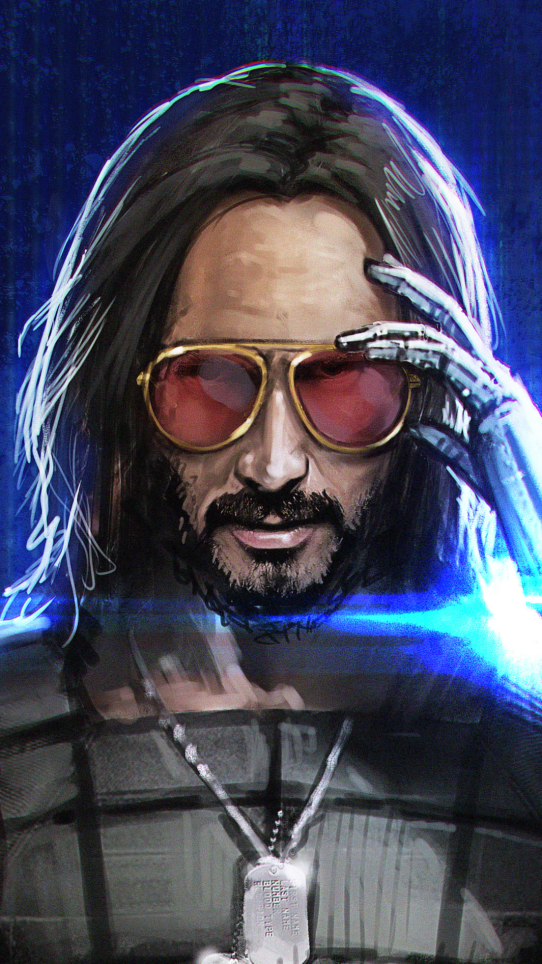 Download mobile wallpaper Keanu Reeves, Video Game, Cyberpunk 2077 for free.