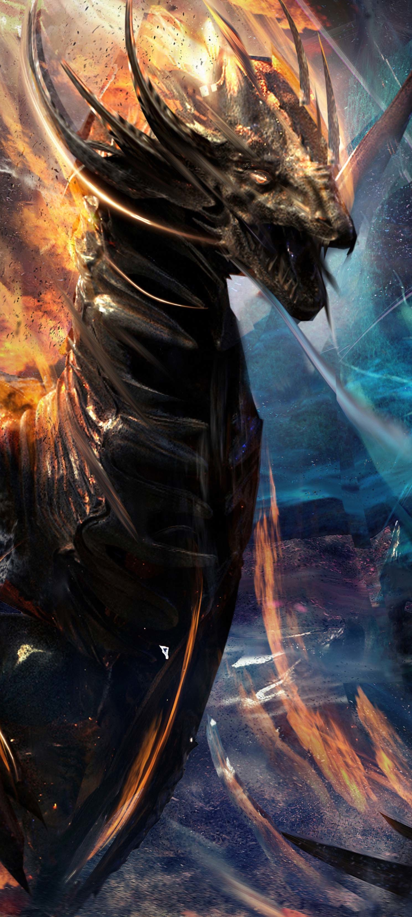 Download mobile wallpaper Fantasy, Dragon for free.