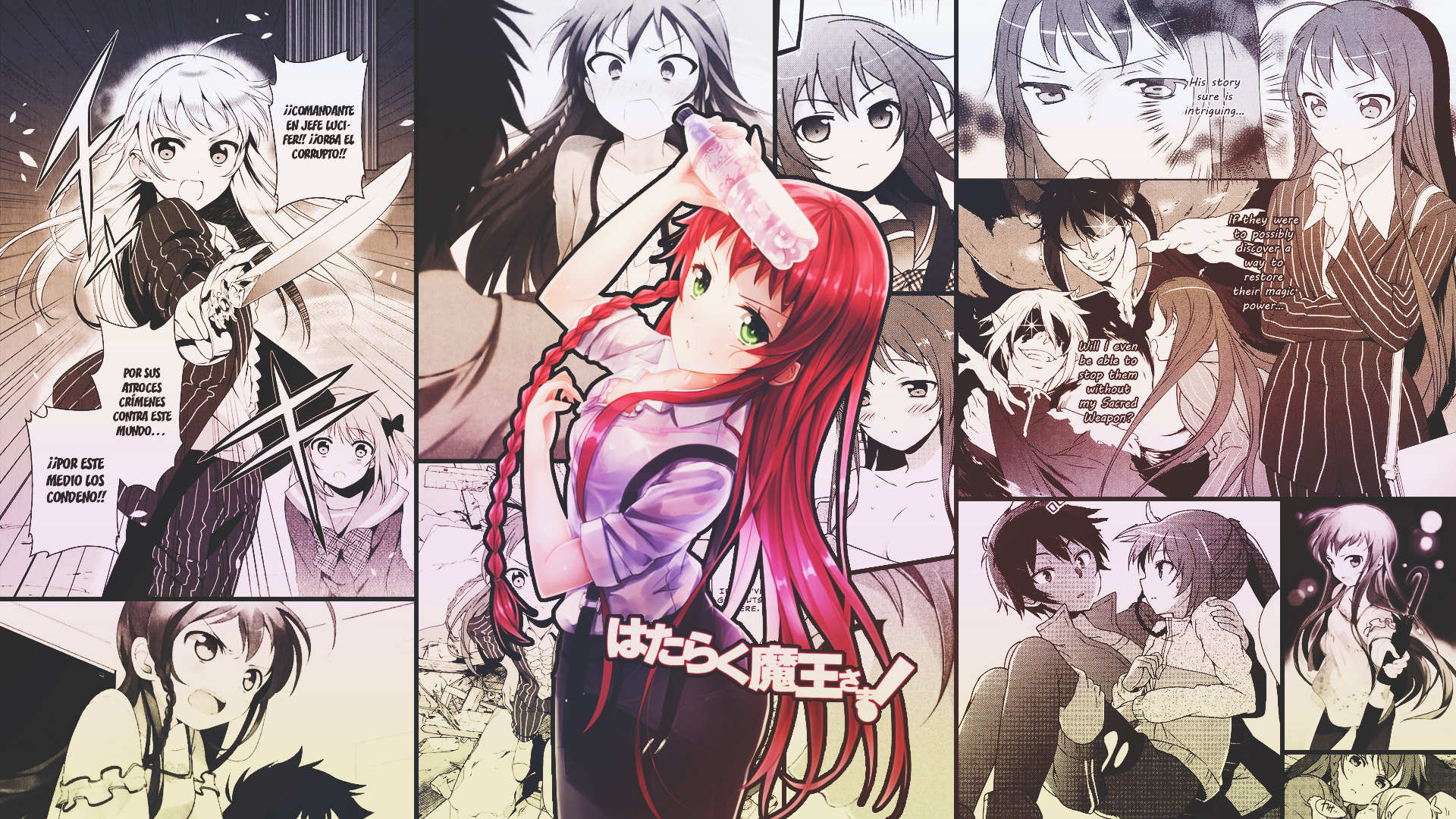 822629 Hintergrundbild herunterladen animes, hataraku maou sama! - Bildschirmschoner und Bilder kostenlos