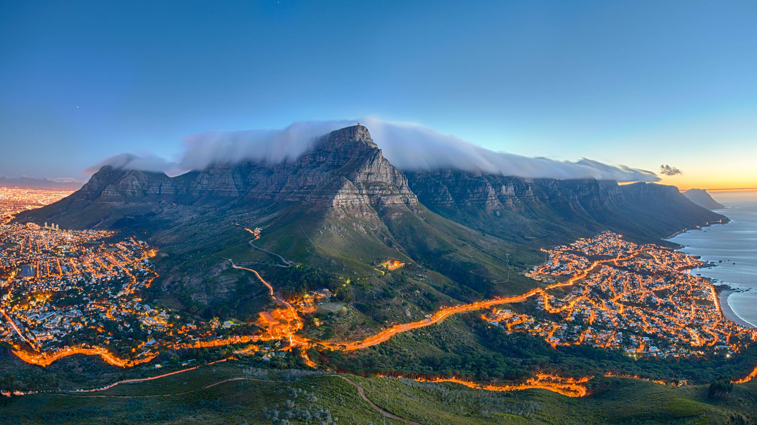 490364 завантажити шпалери створено людиною, кейптаун, місто, південна африка, столова гора, міста - заставки і картинки безкоштовно