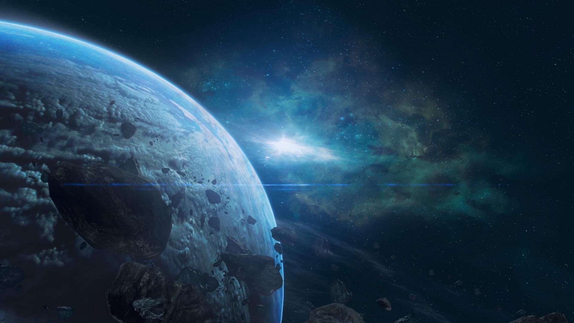 640145 descargar fondo de pantalla ciencia ficción, planeta, meteorito: protectores de pantalla e imágenes gratis
