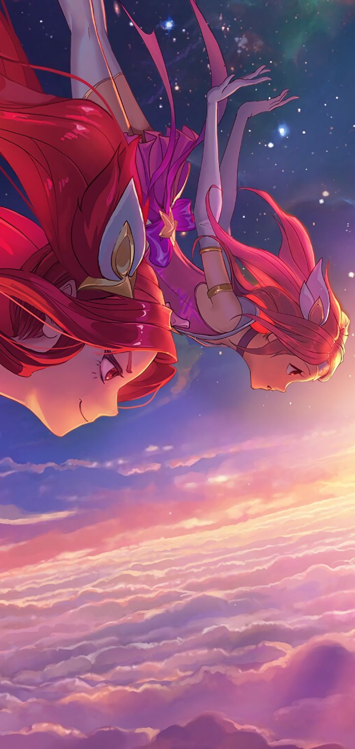 Download mobile wallpaper League Of Legends, Video Game, Janna (League Of Legends), Lux (League Of Legends), Star Guardians for free.