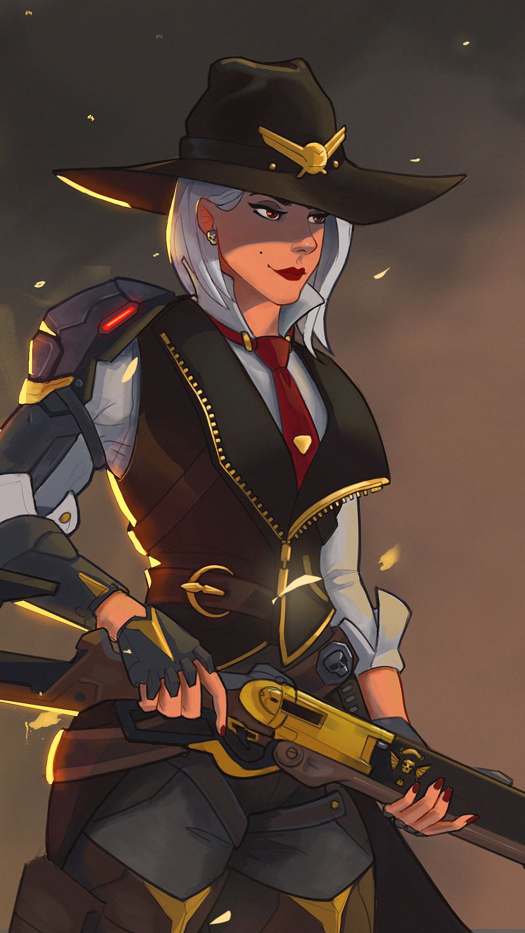 Descarga gratuita de fondo de pantalla para móvil de Overwatch, Videojuego, Ashe (Supervisión).