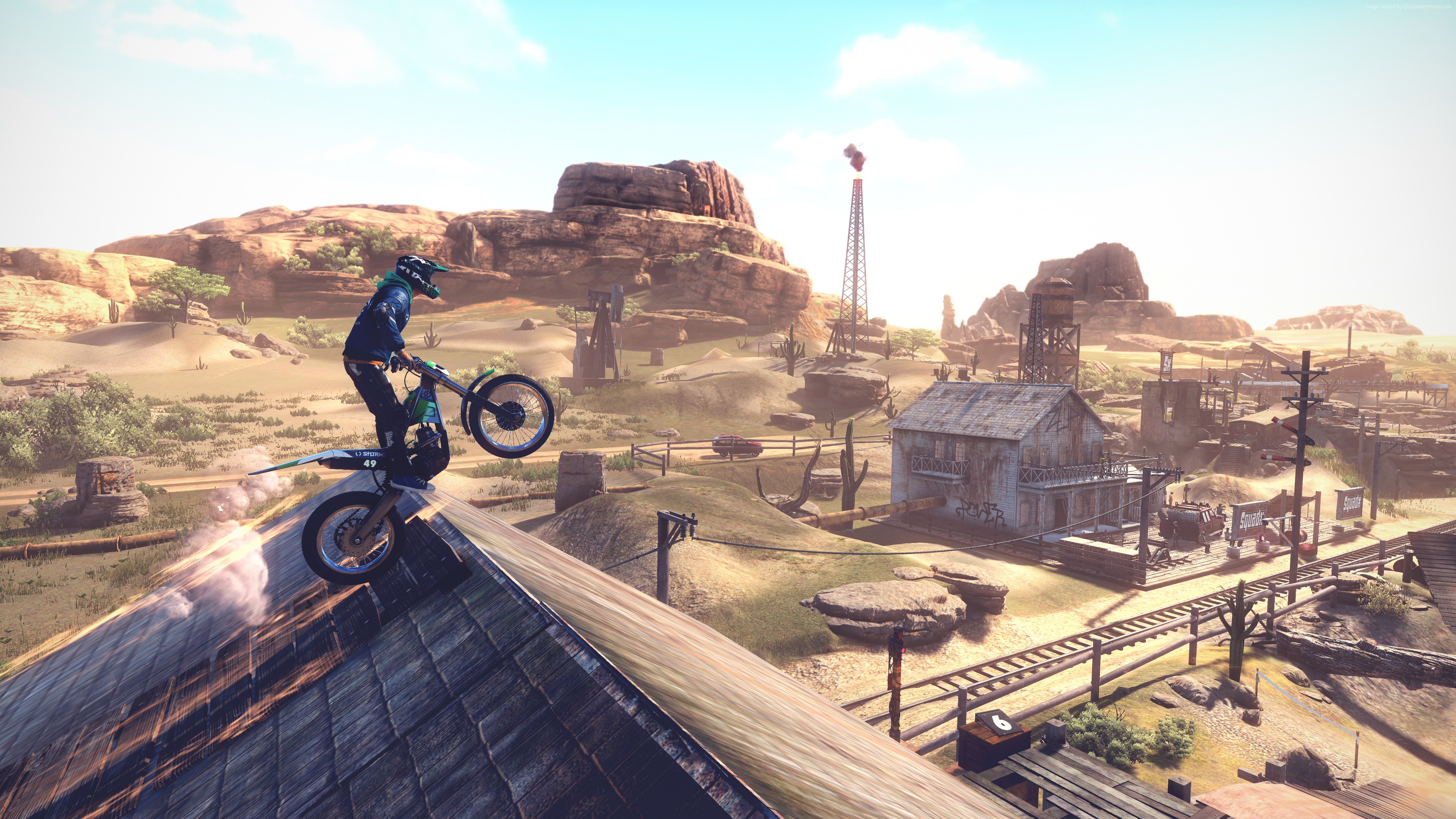 video game, trials rising