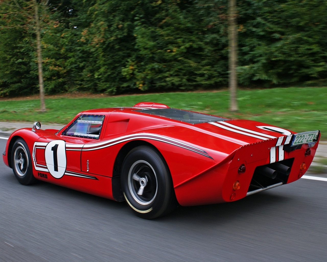 Laden Sie Ford Gt40 Mk4 HD-Desktop-Hintergründe herunter