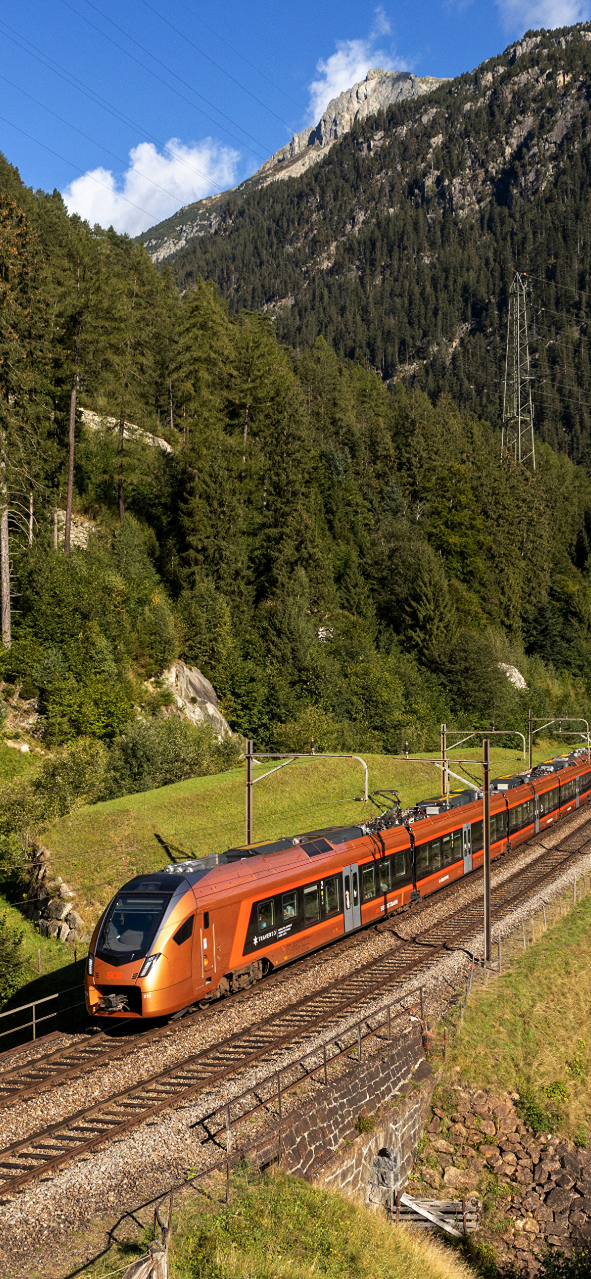 Download mobile wallpaper Switzerland, Train, Vehicles for free.