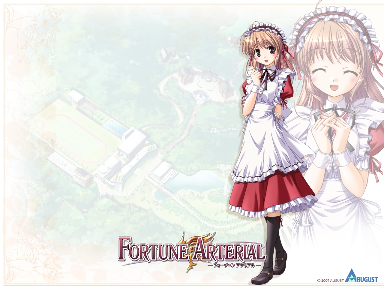 Download mobile wallpaper Fortune Arterial, Anime, Cartoon for free.
