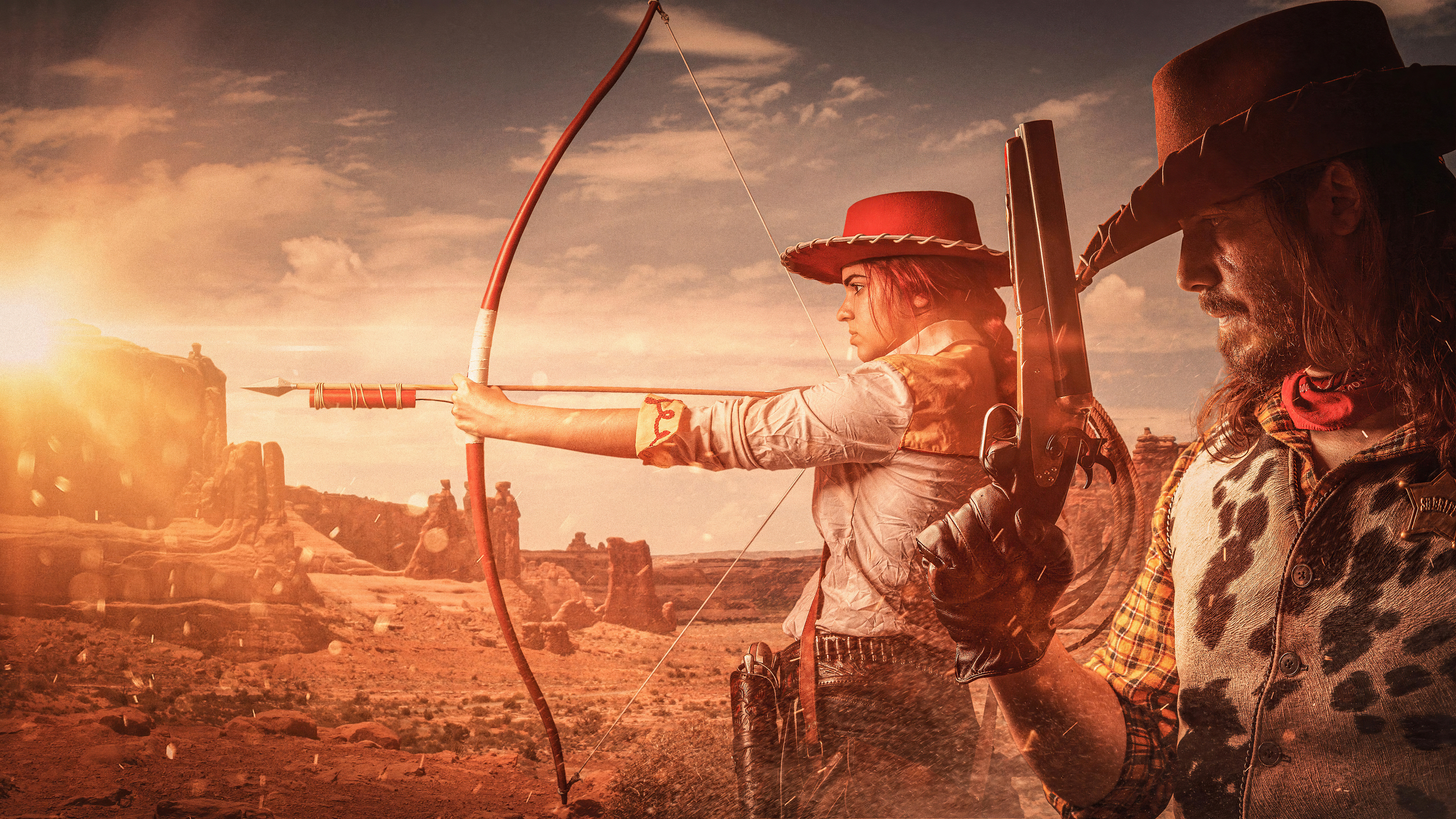 Handy-Wallpaper Frauen, Western, Cosplay, Red Dead Redemption 2 kostenlos herunterladen.