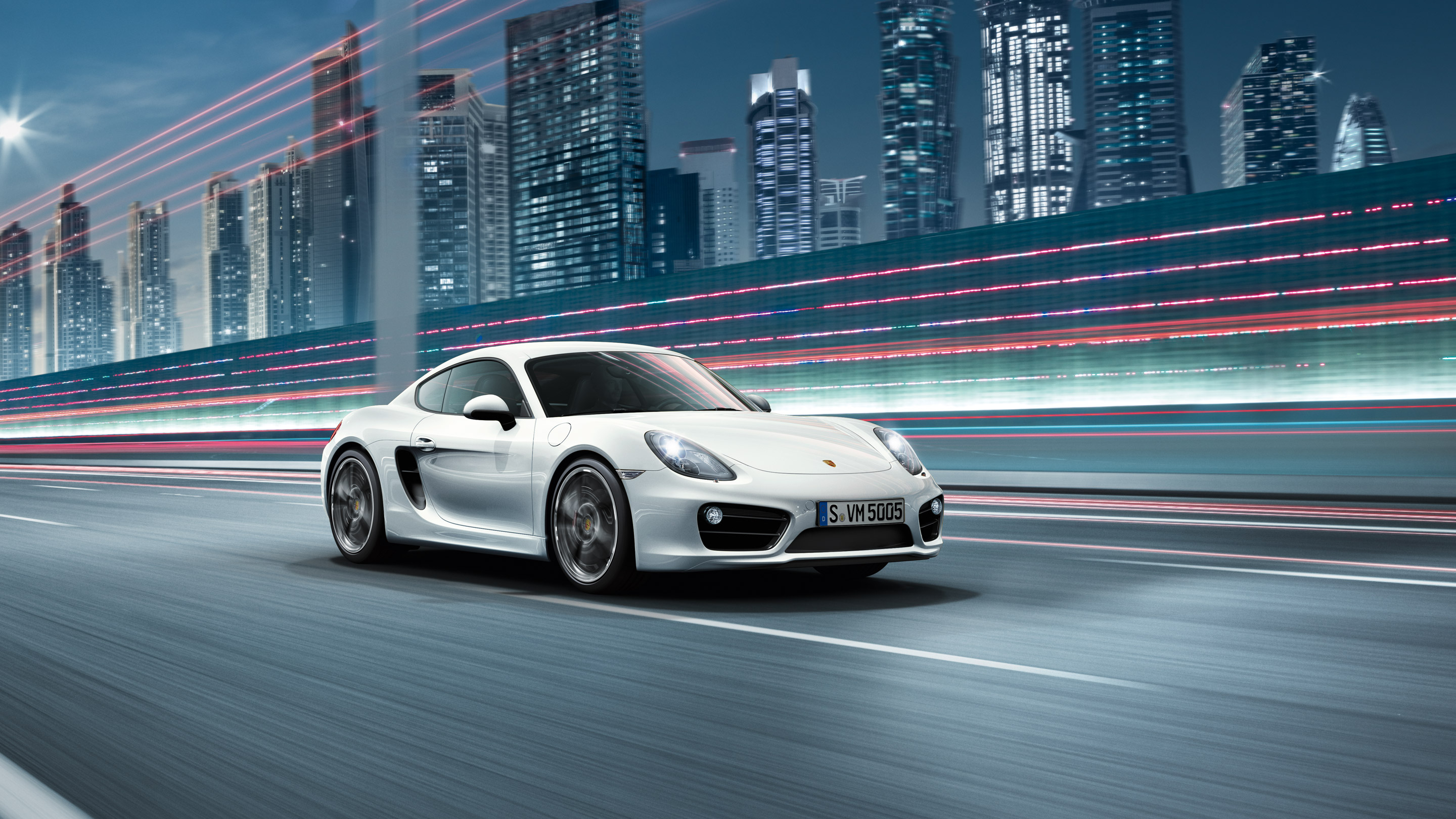 Download mobile wallpaper Porsche Cayman S, Porsche Cayman, White Car, Porsche, Vehicles, Car for free.