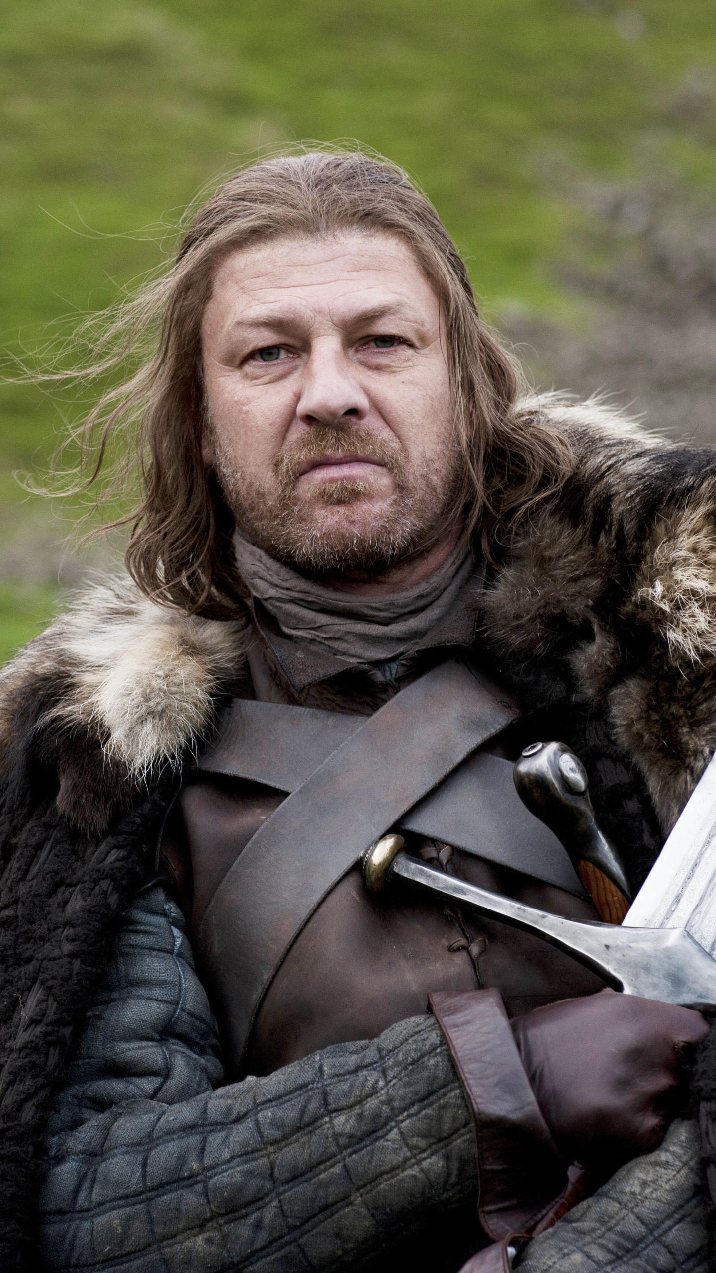 Download mobile wallpaper Game Of Thrones, Sword, Tv Show, Eddard Stark, Sean Bean for free.
