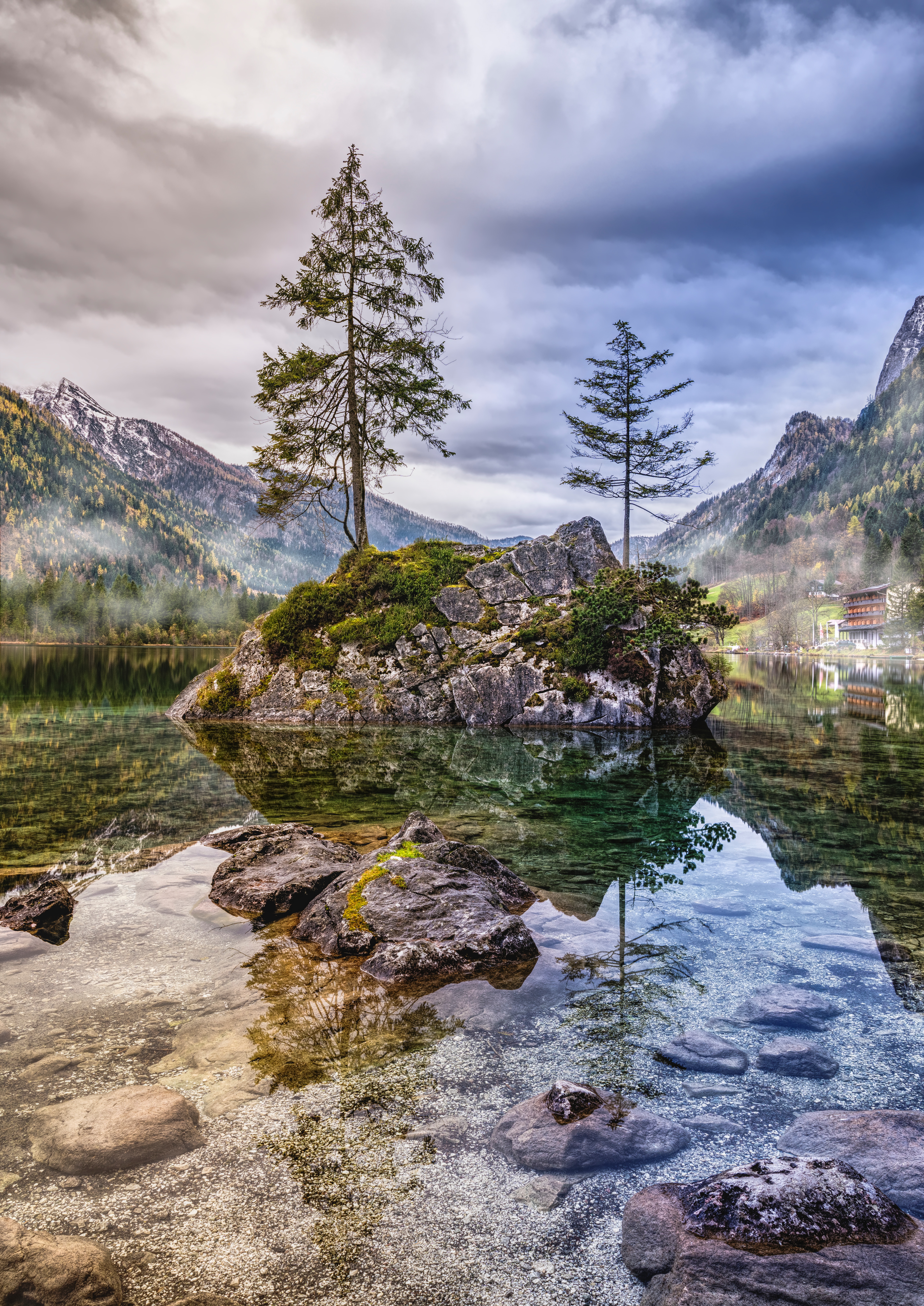 85156 télécharger l'image nature, montagnes, les rochers, roches, lac, allemagne, hintersee, hinterese, ramsau bei berchtesgaden, ramzau bai berkhtesgaden - fonds d'écran et économiseurs d'écran gratuits