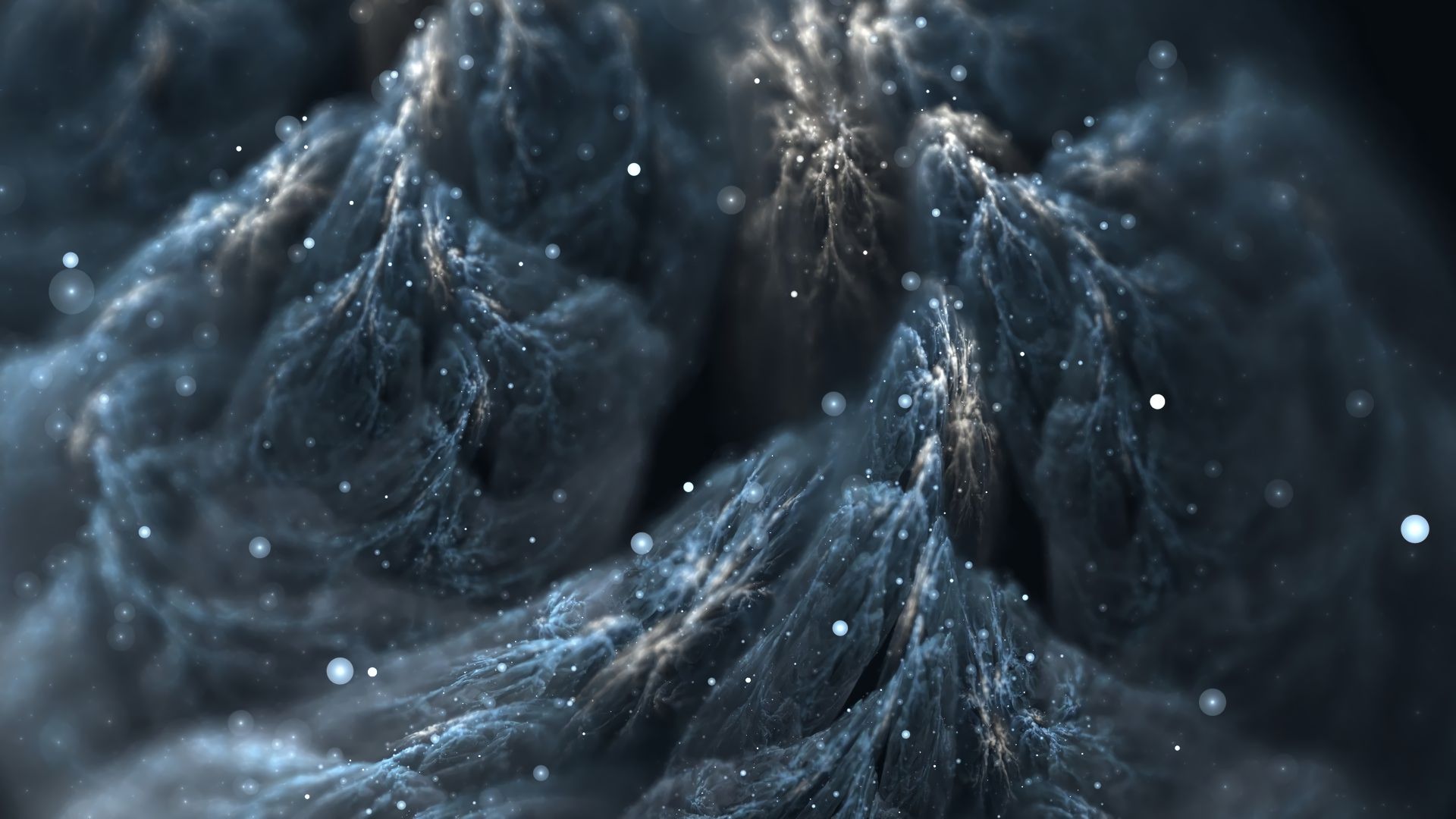 gray, abstract, smoke, blue, close up, sparkles