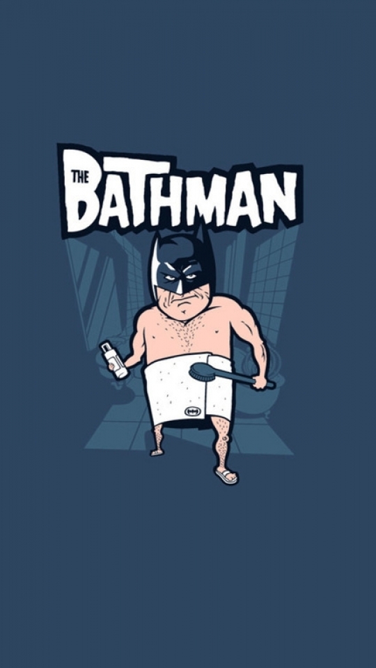 Handy-Wallpaper Humor, Batman kostenlos herunterladen.