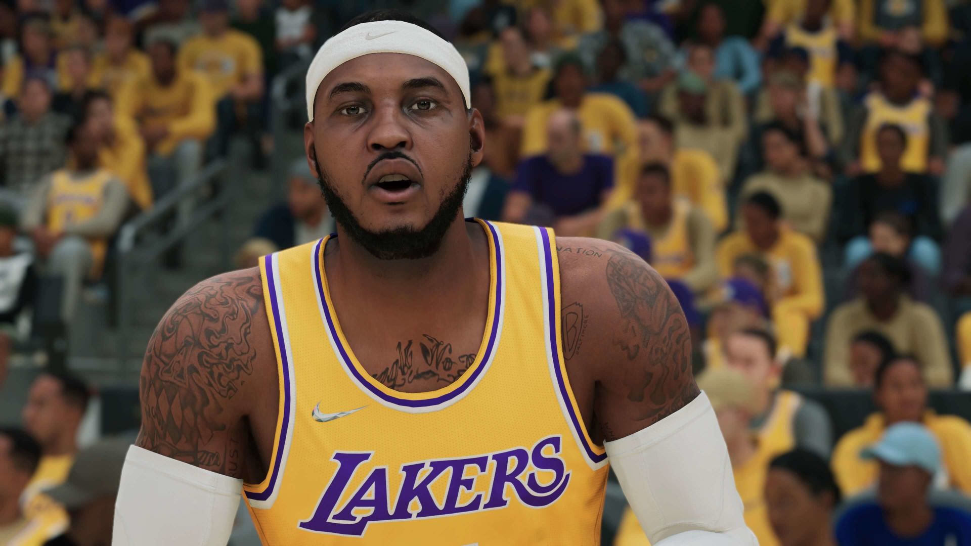 video game, nba 2k22, carmelo anthony