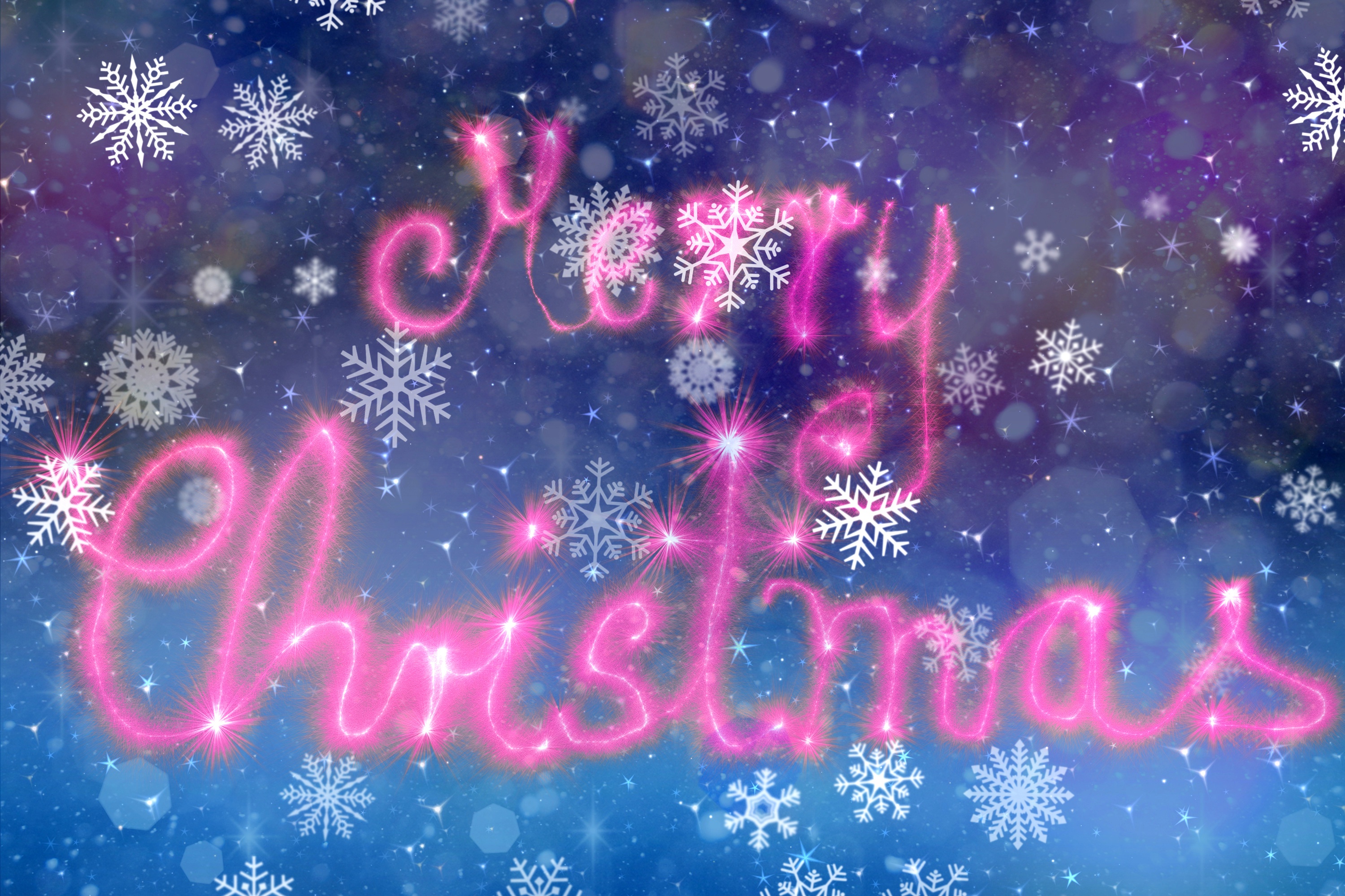 PCデスクトップにクリスマス, スノーフレーク, ホリデー, メリークリスマス画像を無料でダウンロード