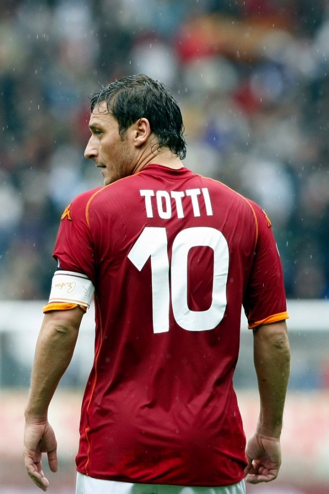 Descarga gratuita de fondo de pantalla para móvil de Fútbol, Deporte, Francesco Totti.