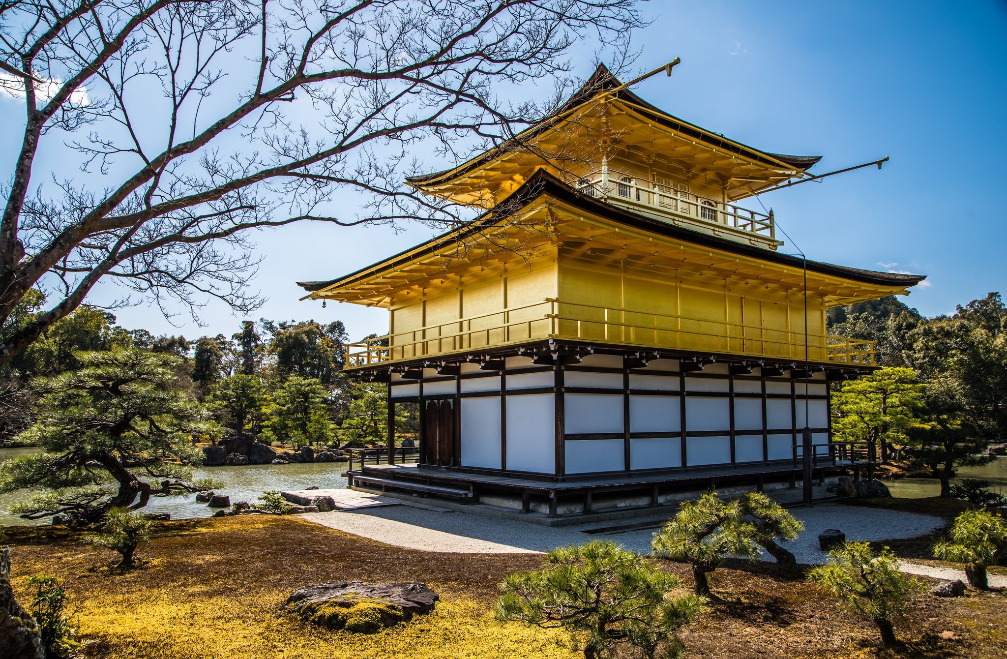 450949 Bild herunterladen religiös, kinkaku ji, japan, tempel - Hintergrundbilder und Bildschirmschoner kostenlos