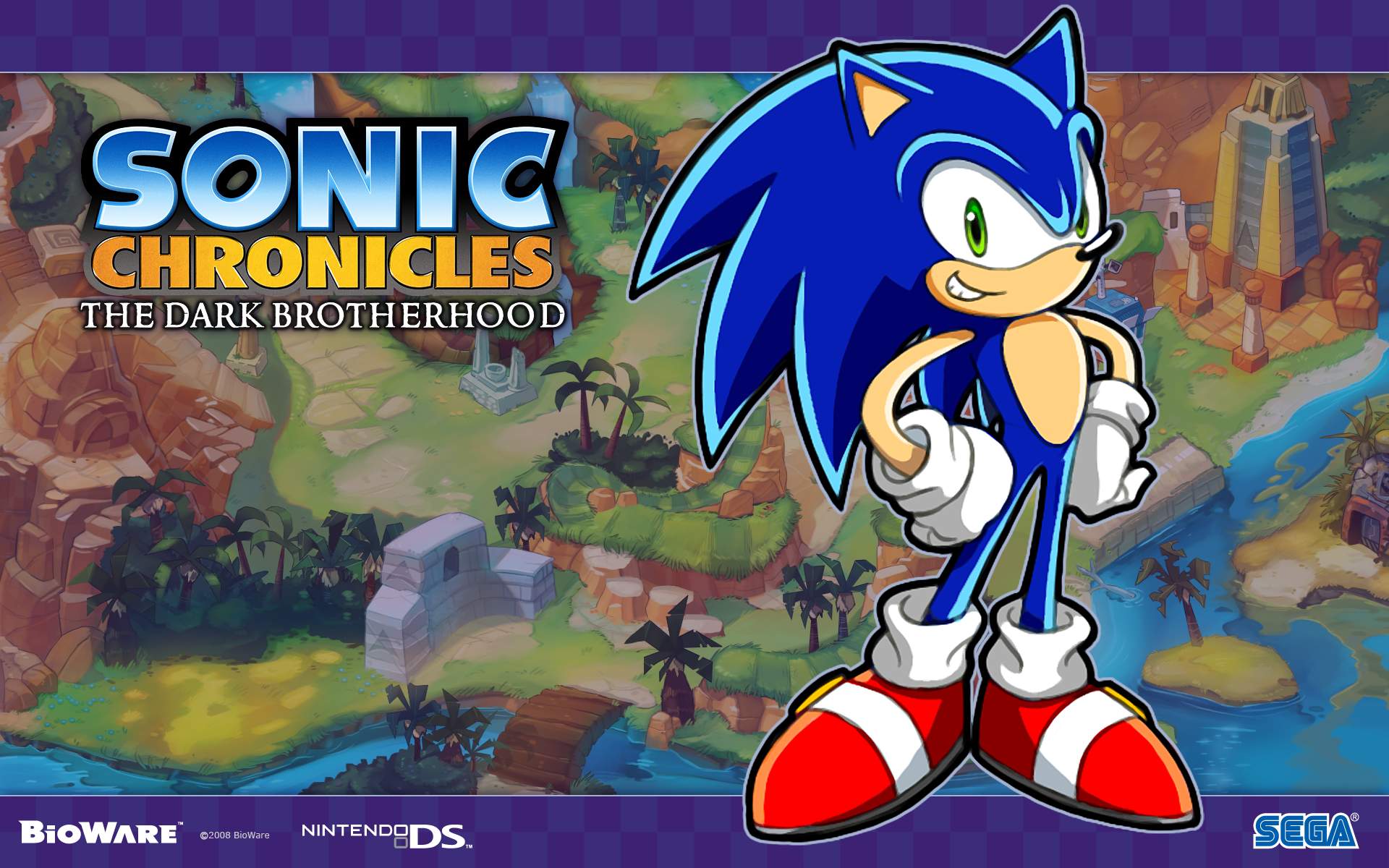 video game, sonic chronicles: the dark brotherhood, sonic the hedgehog, sonic
