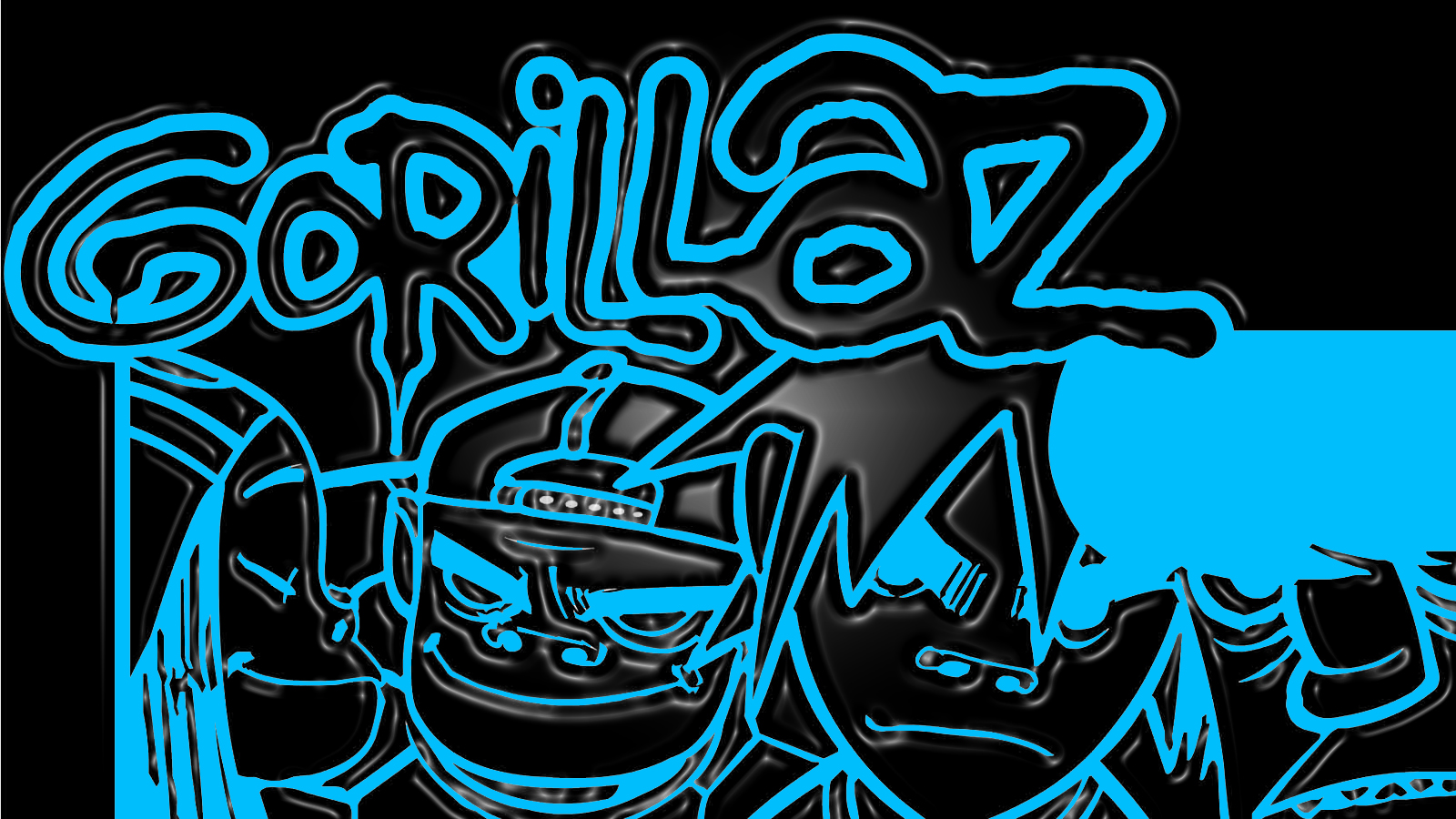 Free download wallpaper Music, Gorillaz on your PC desktop