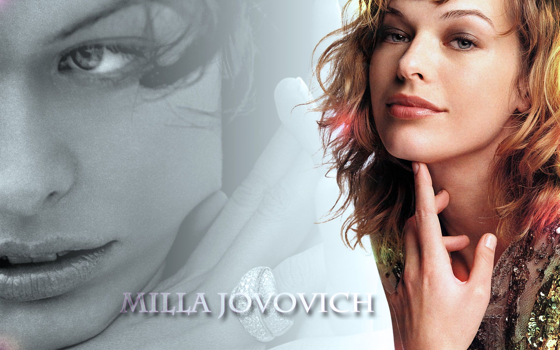 Free download wallpaper Milla Jovovich, Celebrity on your PC desktop