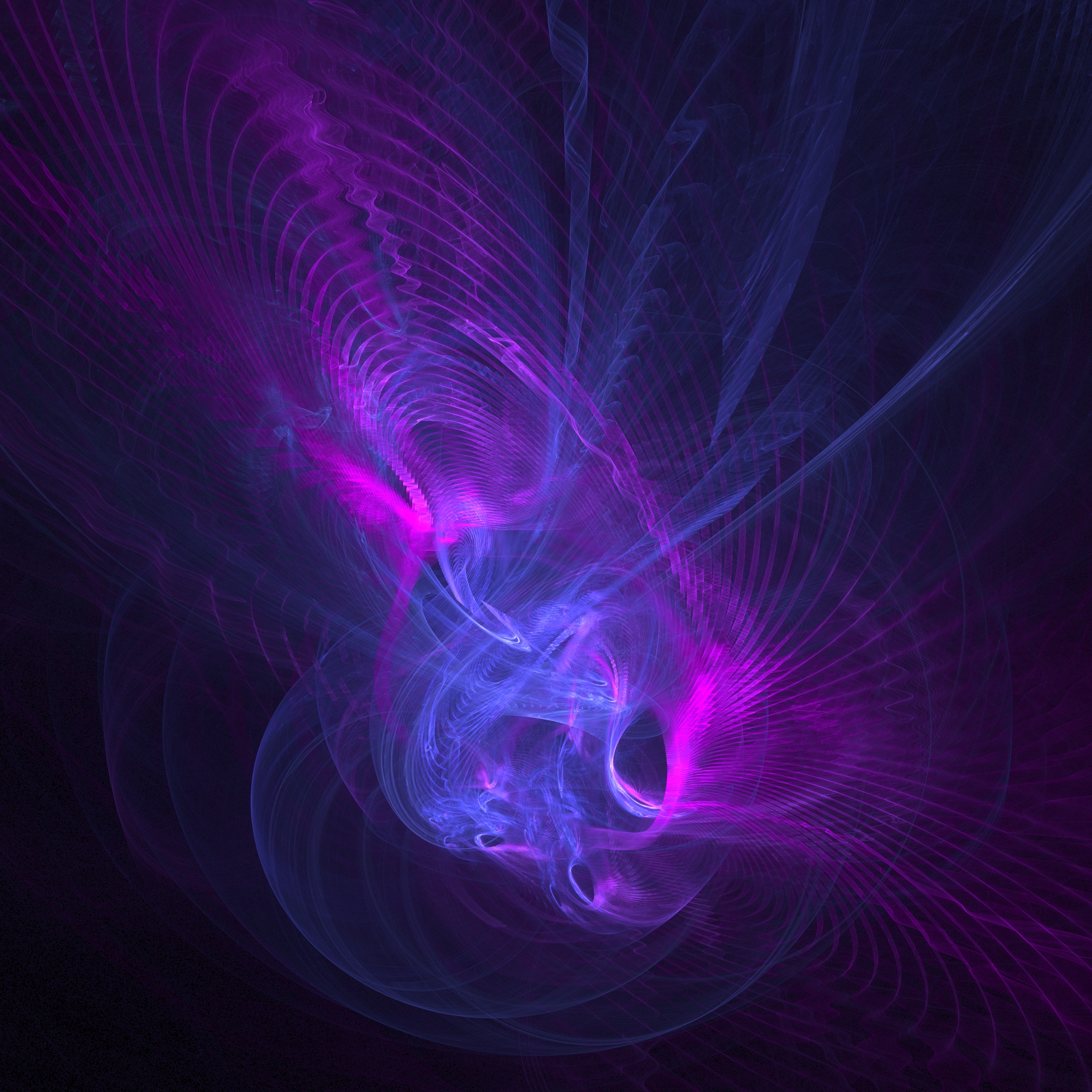 Free download wallpaper Lines, Lilac, Art, Violet, Abstract, Purple, Fractal on your PC desktop