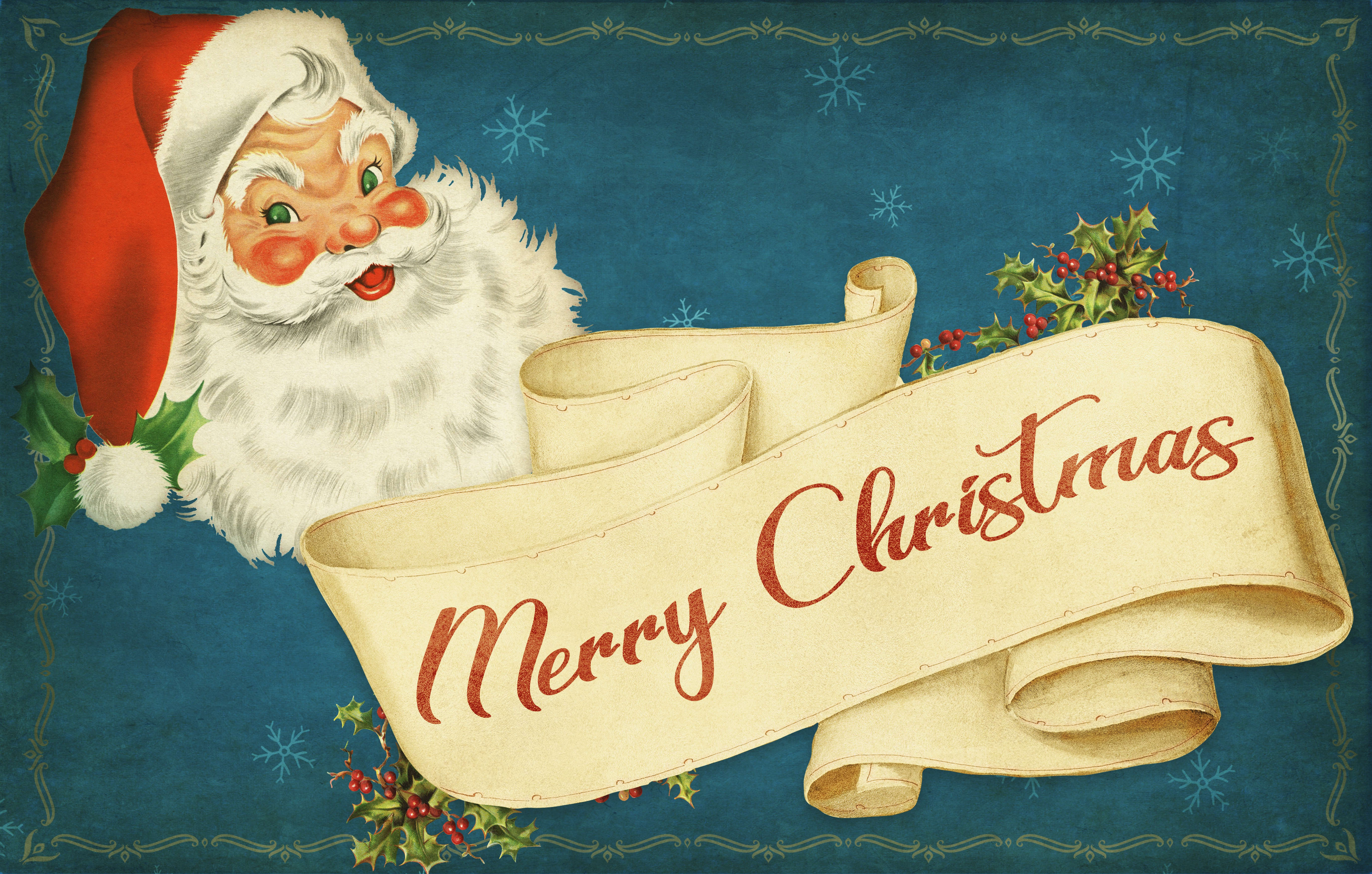 Free download wallpaper Christmas, Holiday, Santa, Merry Christmas on your PC desktop