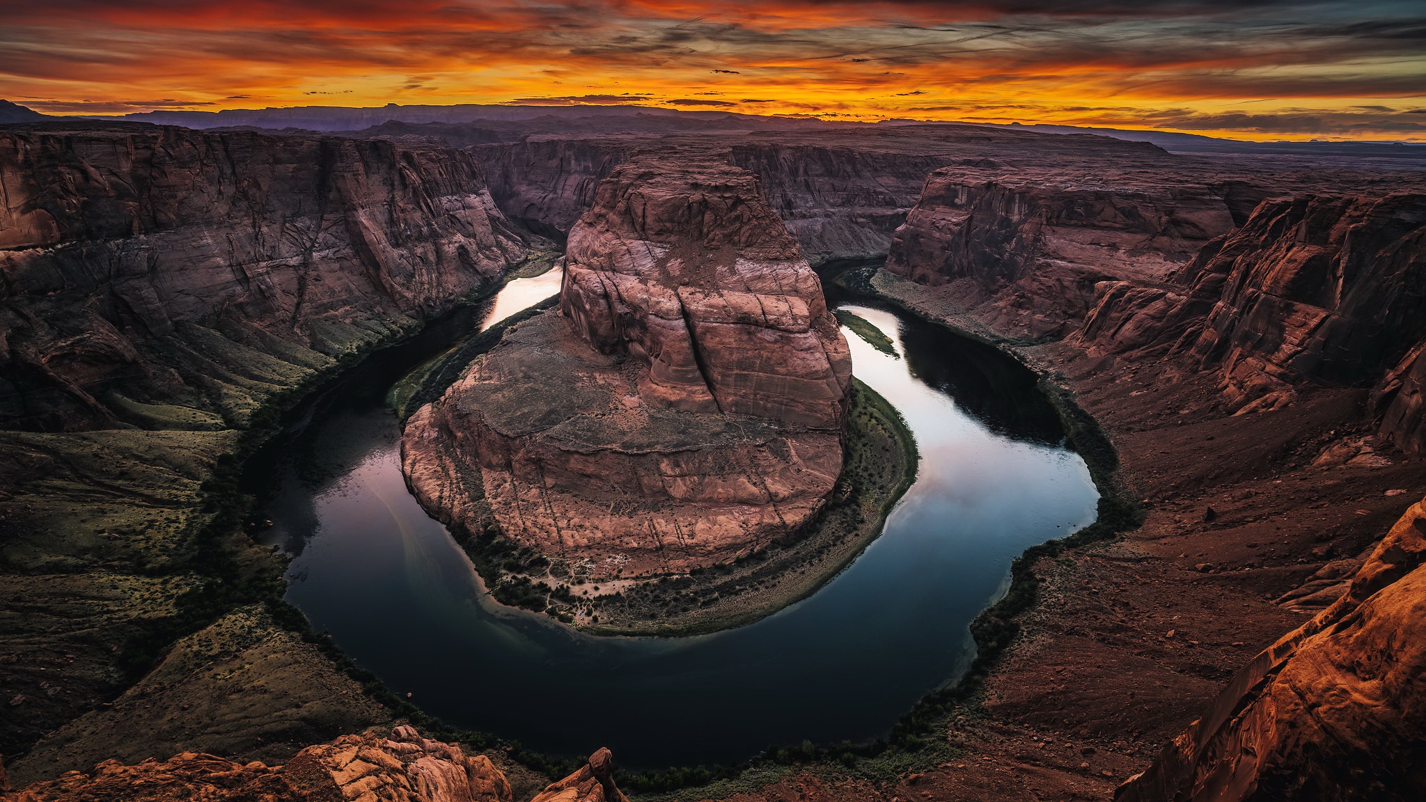Download mobile wallpaper Canyon, Earth, Canyons, River, Horseshoe Bend for free.