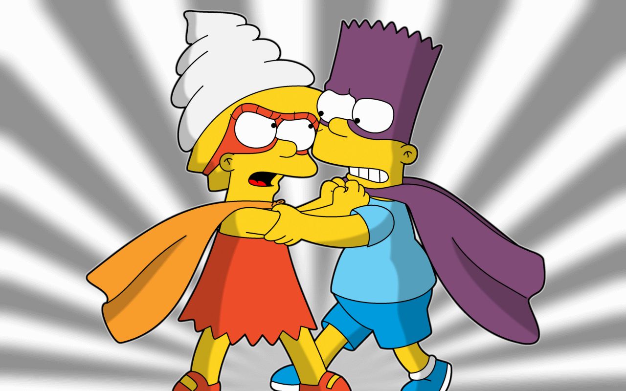 Free download wallpaper Tv Show, Bart Simpson, Lisa Simpson, The Simpsons on your PC desktop