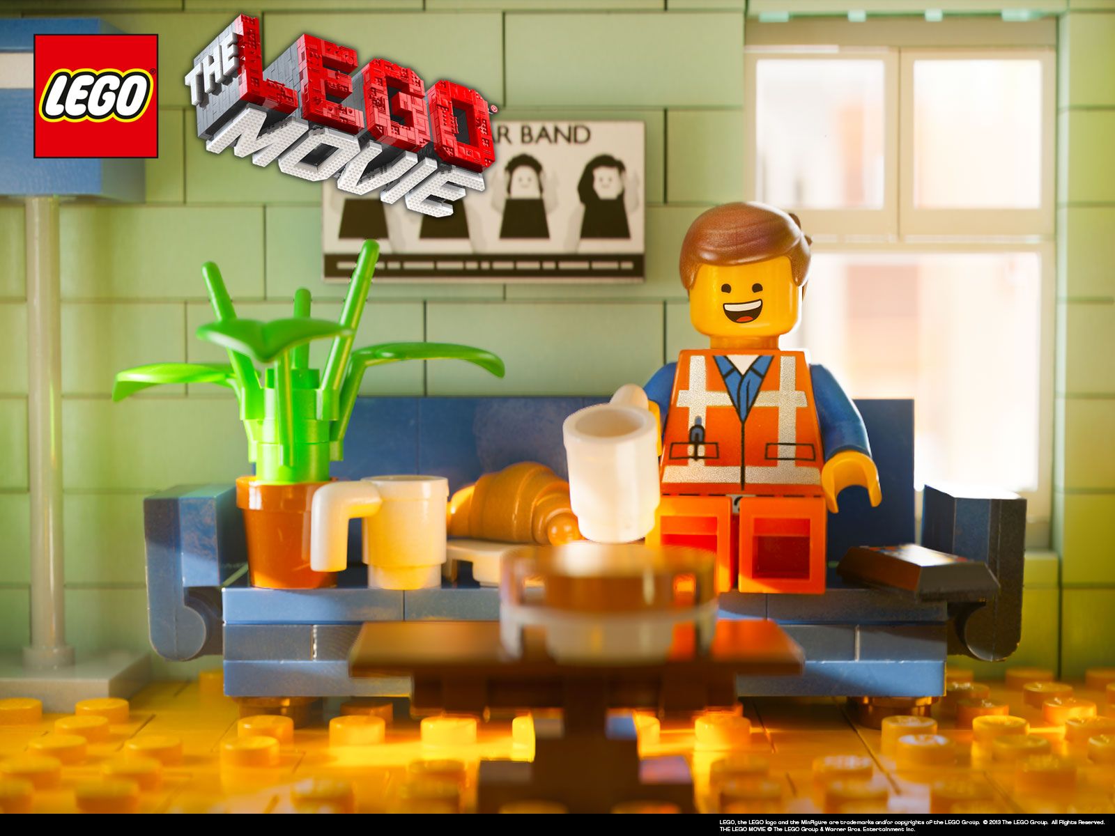 Télécharger des fonds d'écran Emmet (Le Film Lego) HD