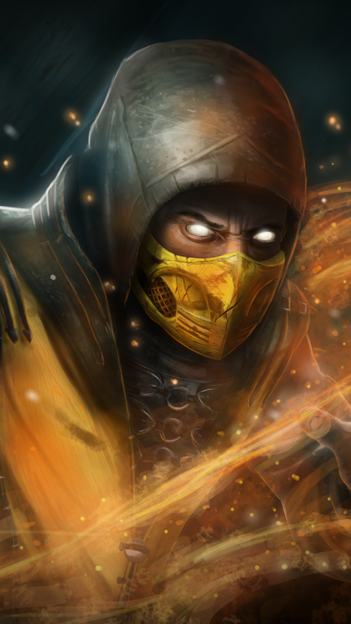Descarga gratuita de fondo de pantalla para móvil de Mortal Kombat, Videojuego, Escorpión (Mortal Kombat).