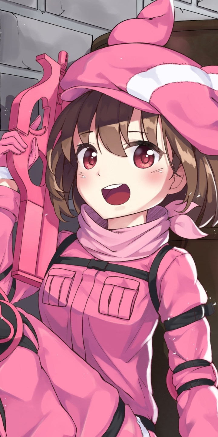 Download mobile wallpaper Anime, Sword Art Online, Sword Art Online Alternative: Gun Gale Online, Llenn (Sword Art Online), Karen Kohiruimaki for free.