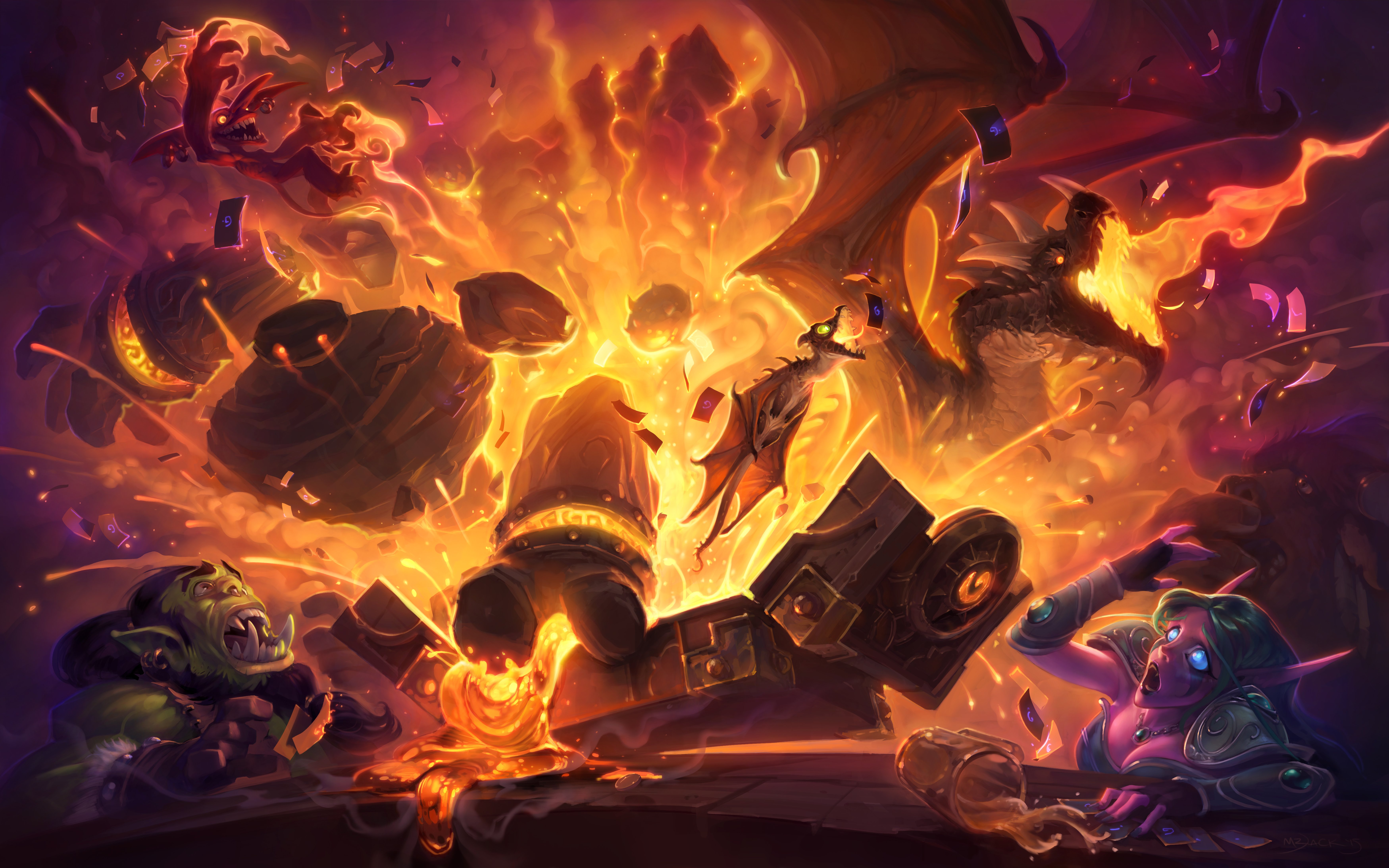 video game, hearthstone: heroes of warcraft, warcraft HD wallpaper