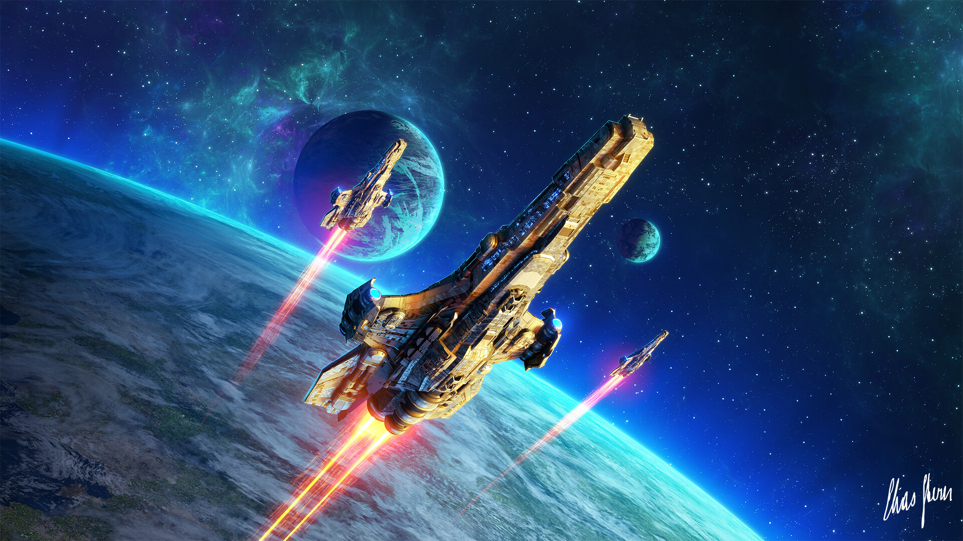 Free download wallpaper Sci Fi, Spaceship on your PC desktop