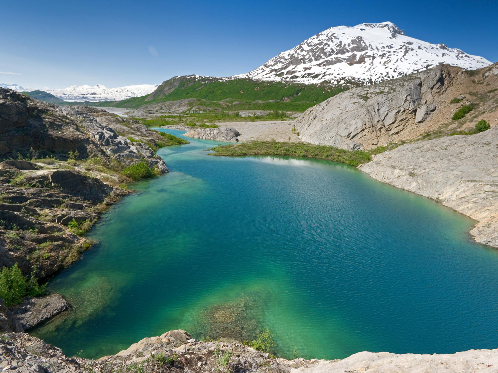 PCデスクトップに川, 雪, 山, 森, 地球, 山岳画像を無料でダウンロード