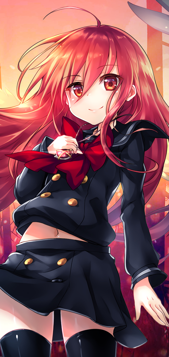 Download mobile wallpaper Anime, Skirt, Red Hair, Shakugan No Shana, Shana (Shakugan No Shana) for free.