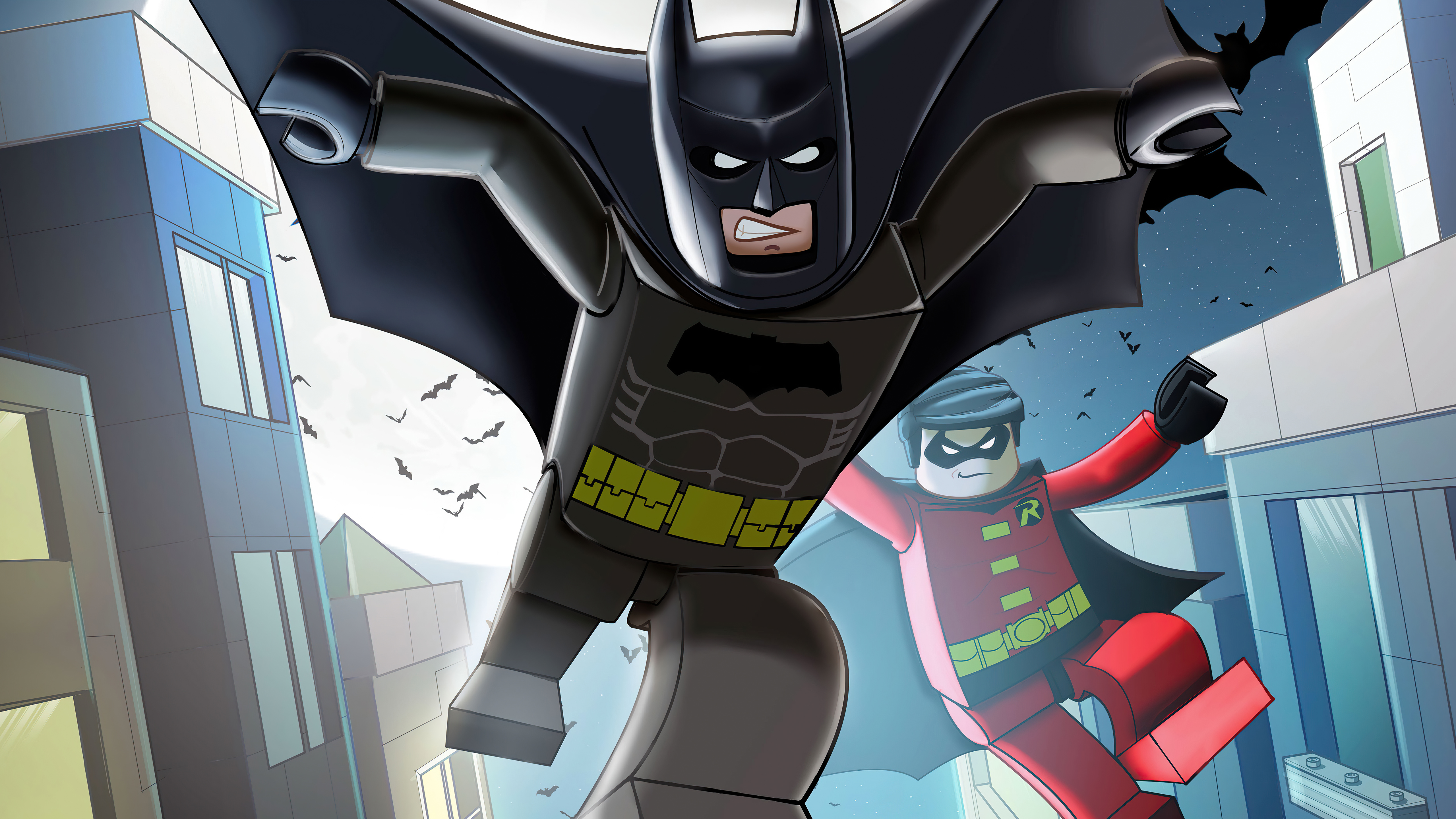 Скачать картинку Комиксы, Бэтмен, Комиксы Dc, Робин (Комиксы Dc), Лего, Тим Дрейк в телефон бесплатно.