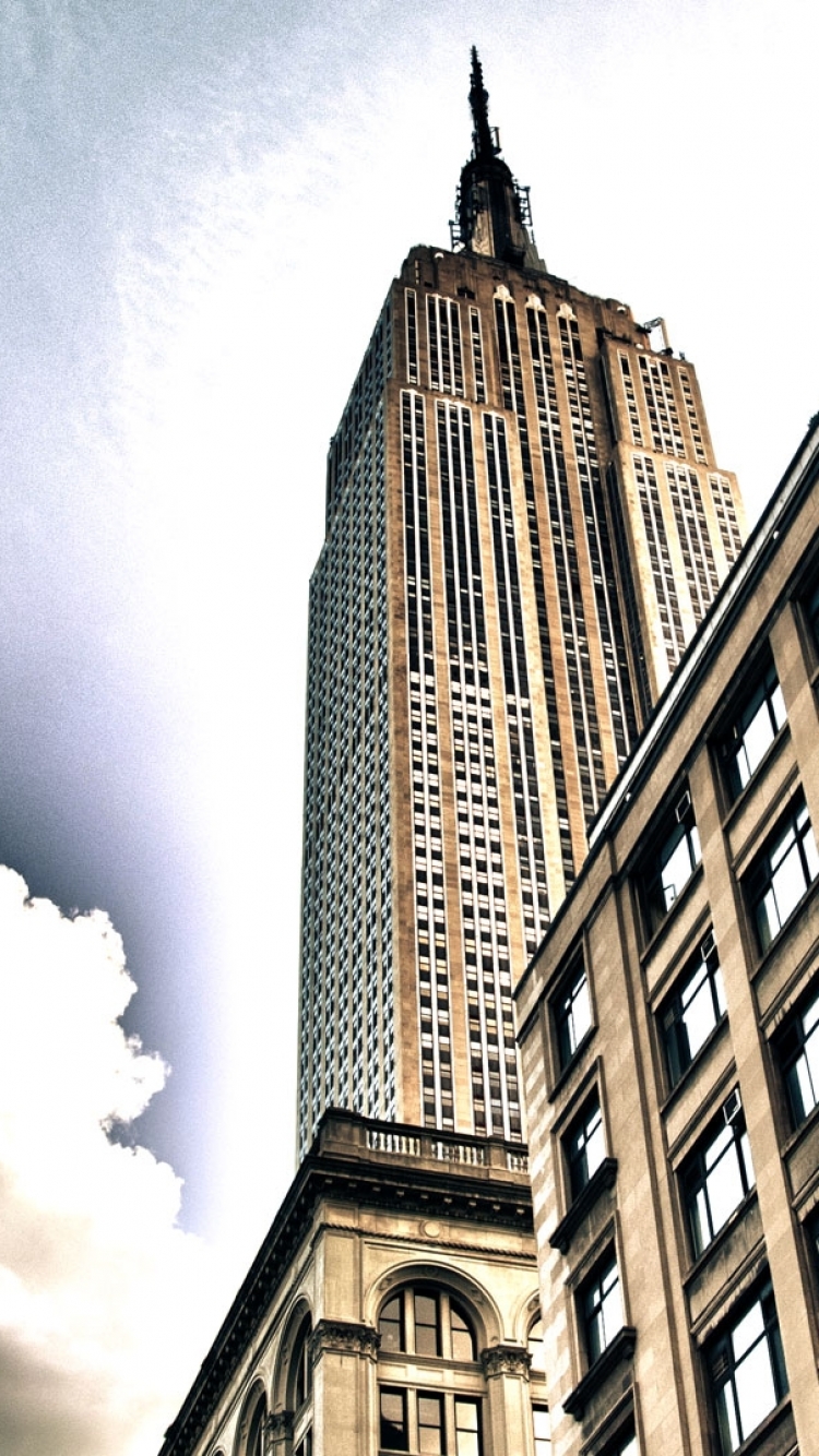 Téléchargez des papiers peints mobile Empire State Building, Les Monuments, Construction Humaine gratuitement.