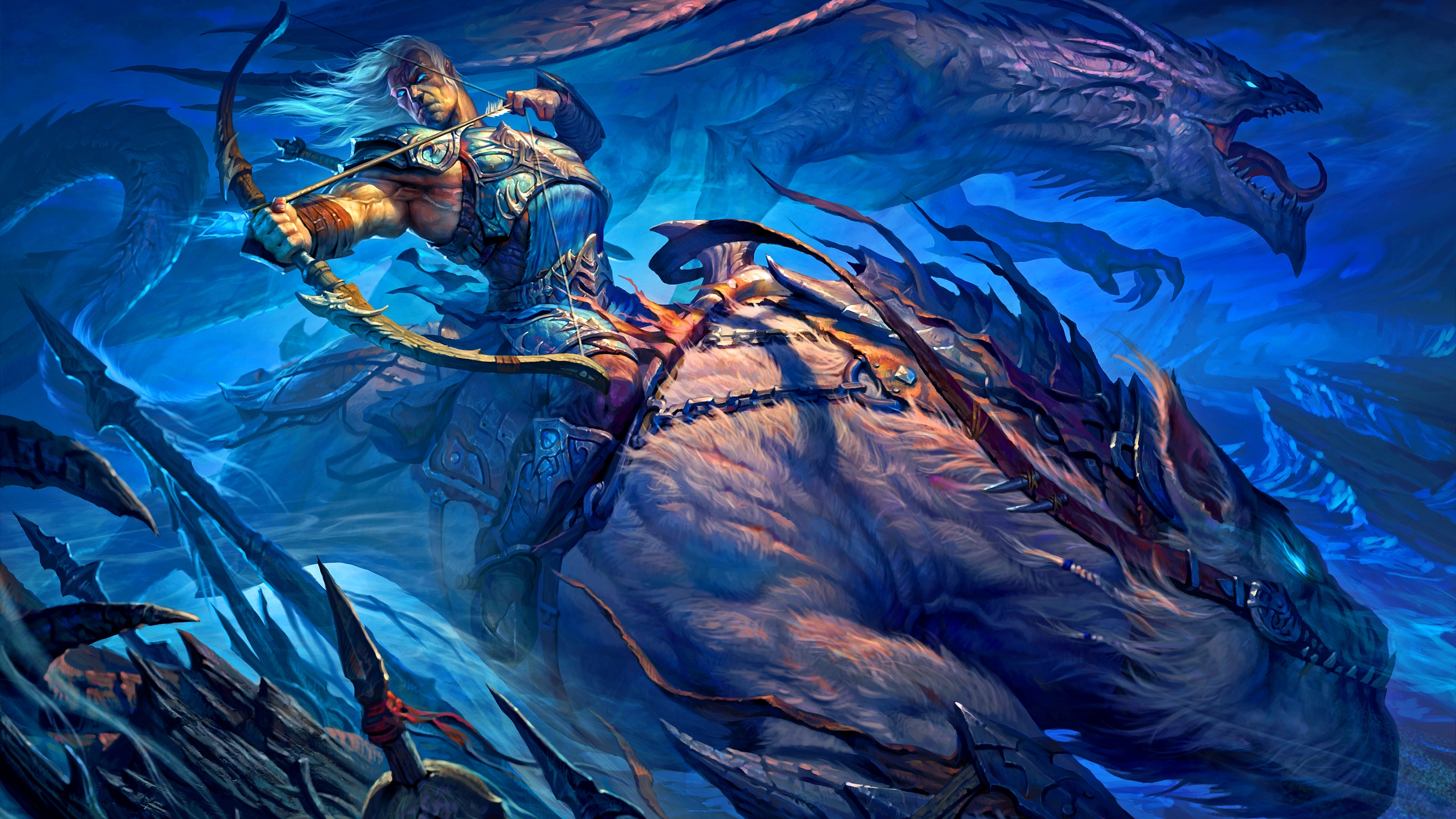 Free download wallpaper Fantasy, Warrior on your PC desktop